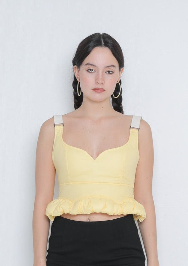BENJAMIN YELLOW BUSTIER