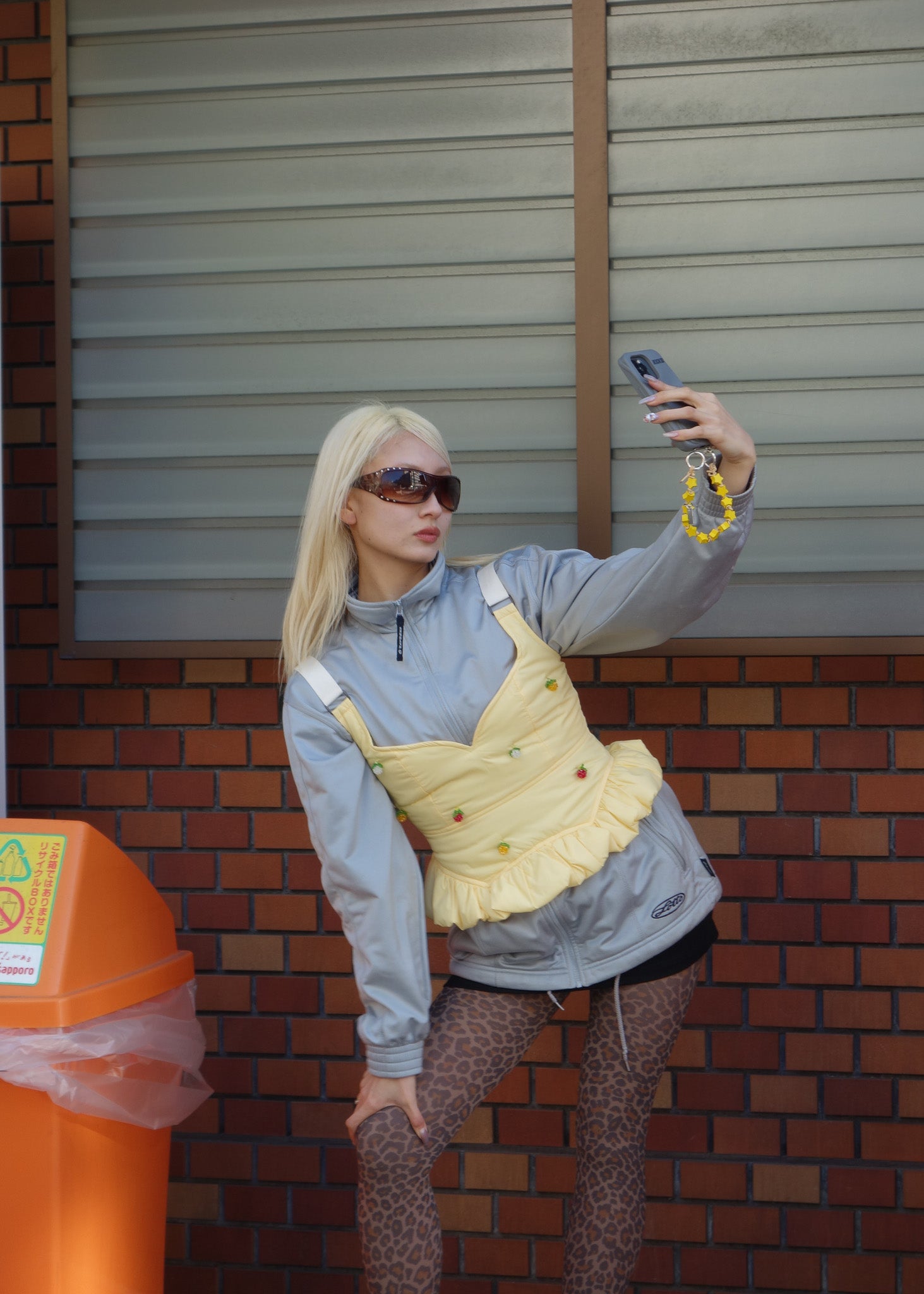 BENJAMIN YELLOW | BEADED BUSTIER