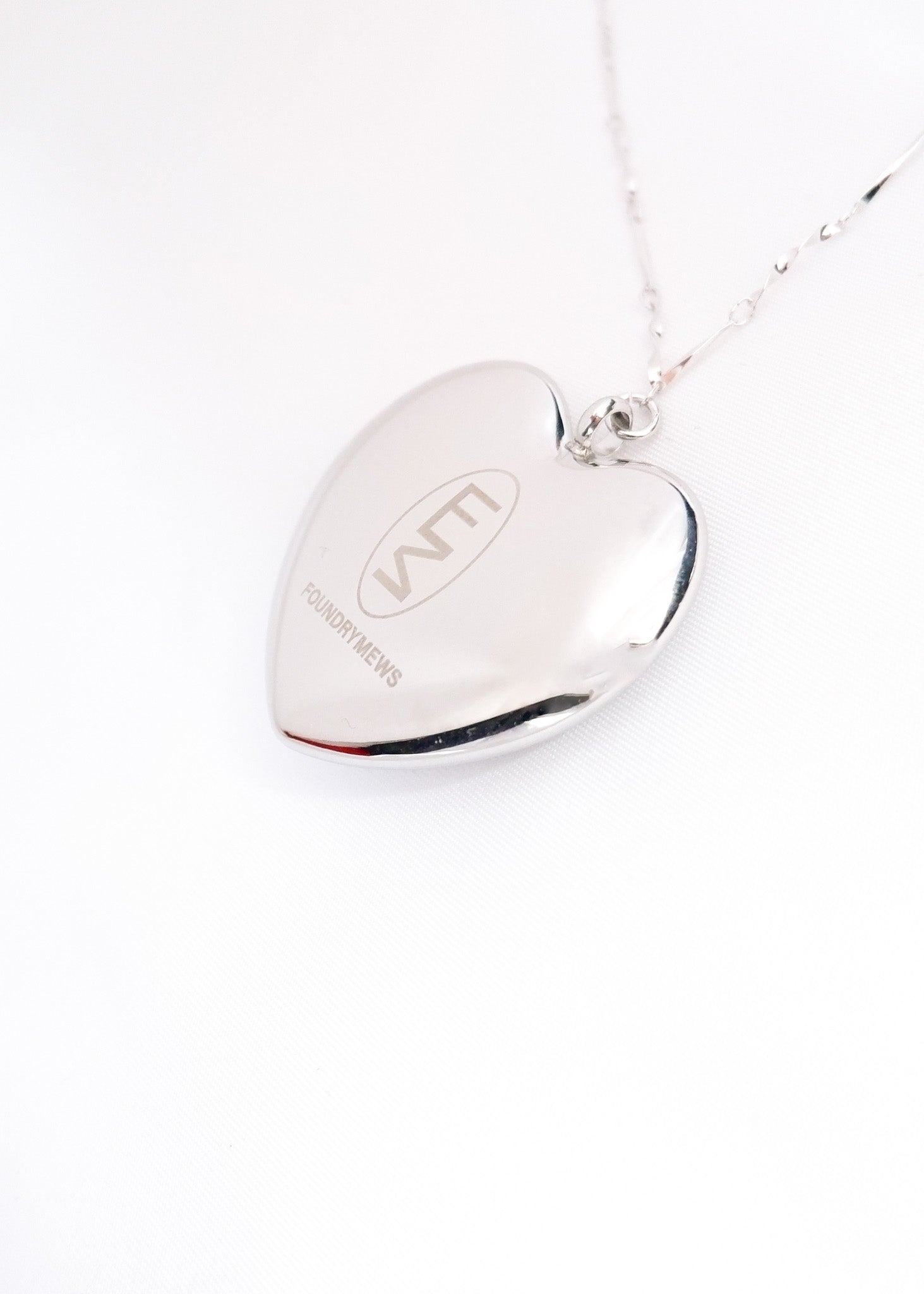 FM Signature Charm Necklace -Heart