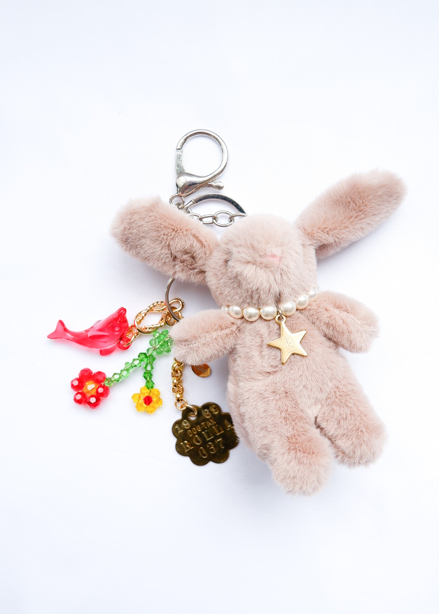 Petite Mews One of a Kind Bag Charm / Brown 37
