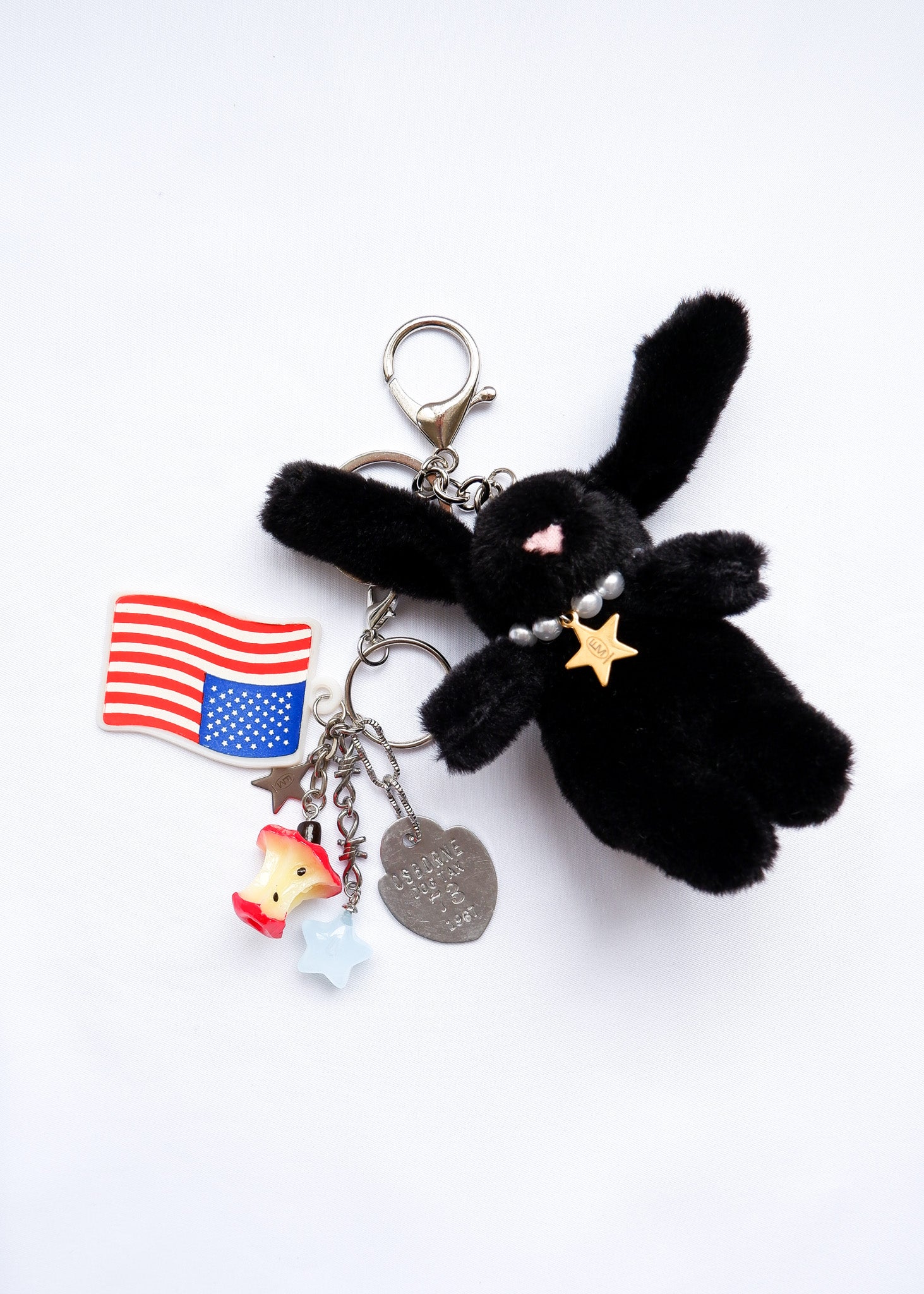 Petite Mews One of a Kind Bag Charm / Black 73