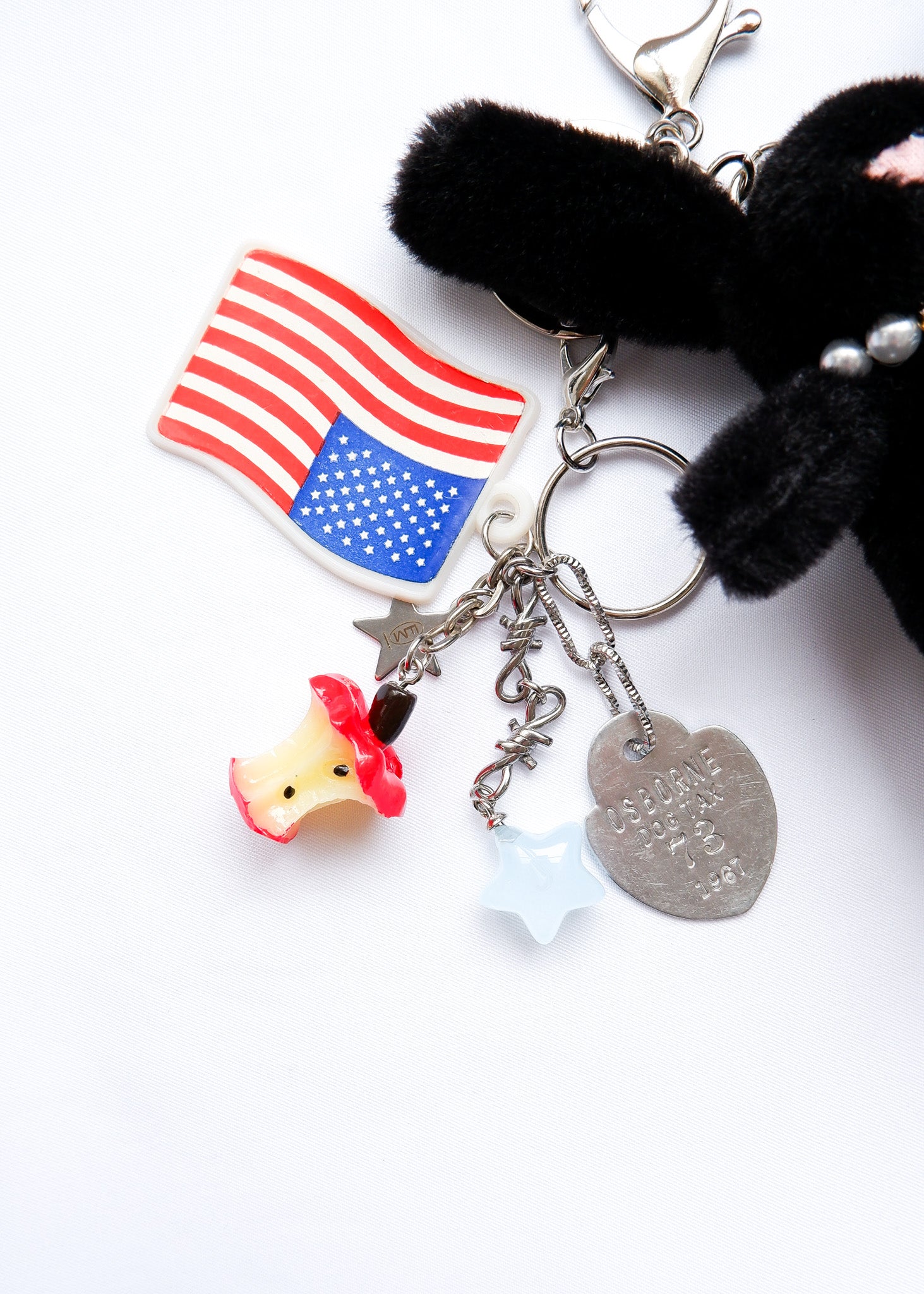 Petite Mews One of a Kind Bag Charm / Black 73