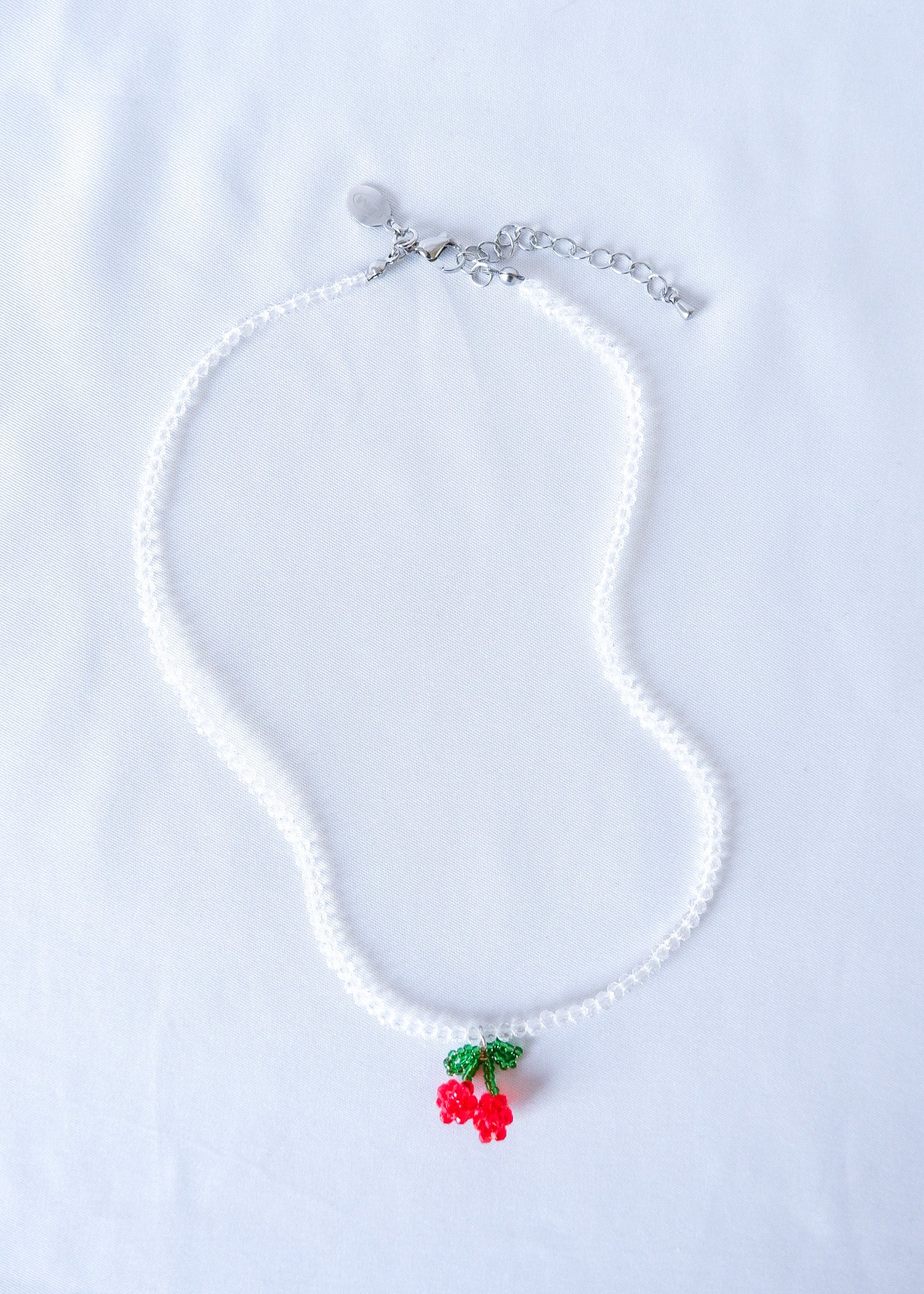 【SALE】Mini Cherry Drop Necklace