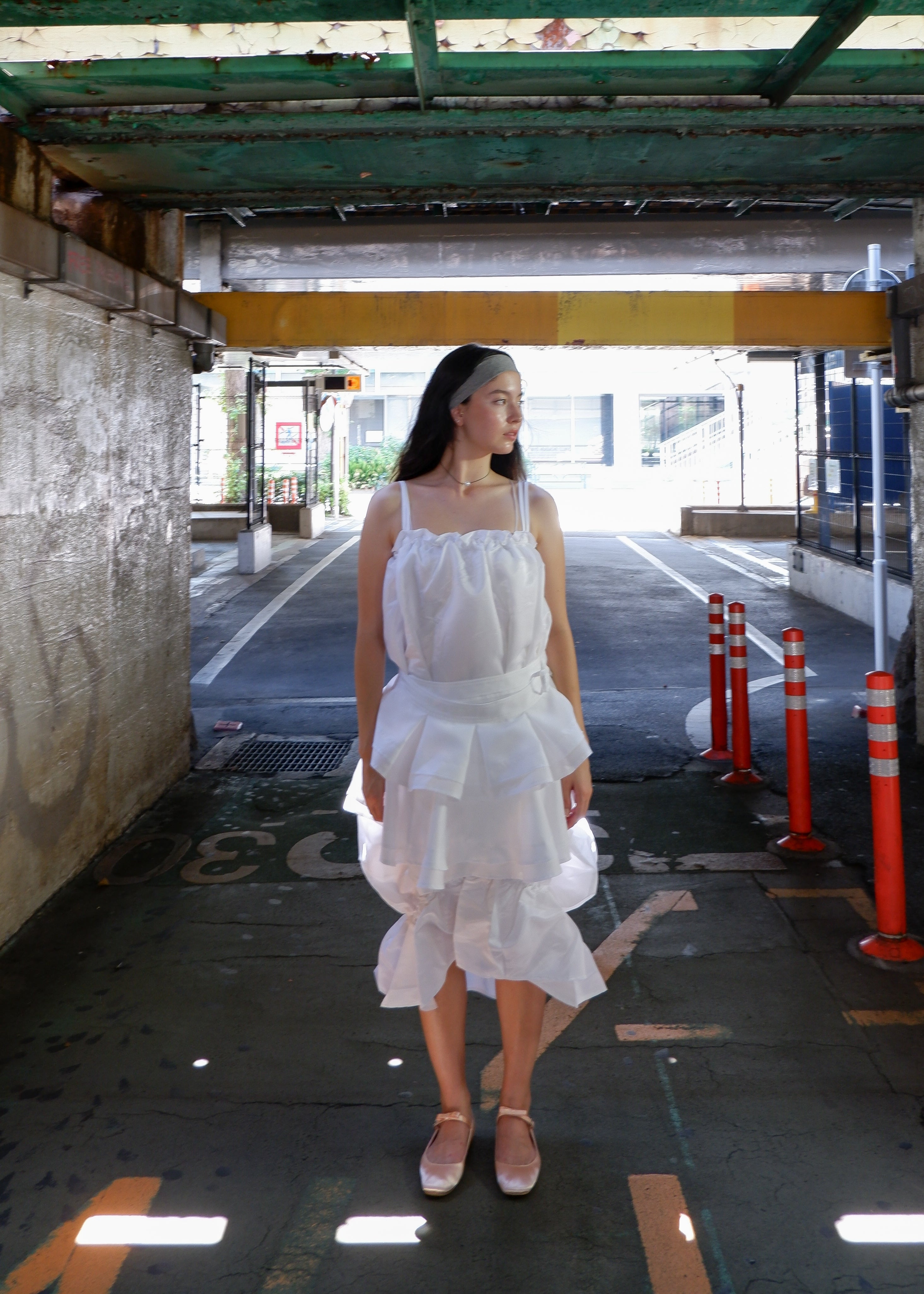 Madeline / Pink satin