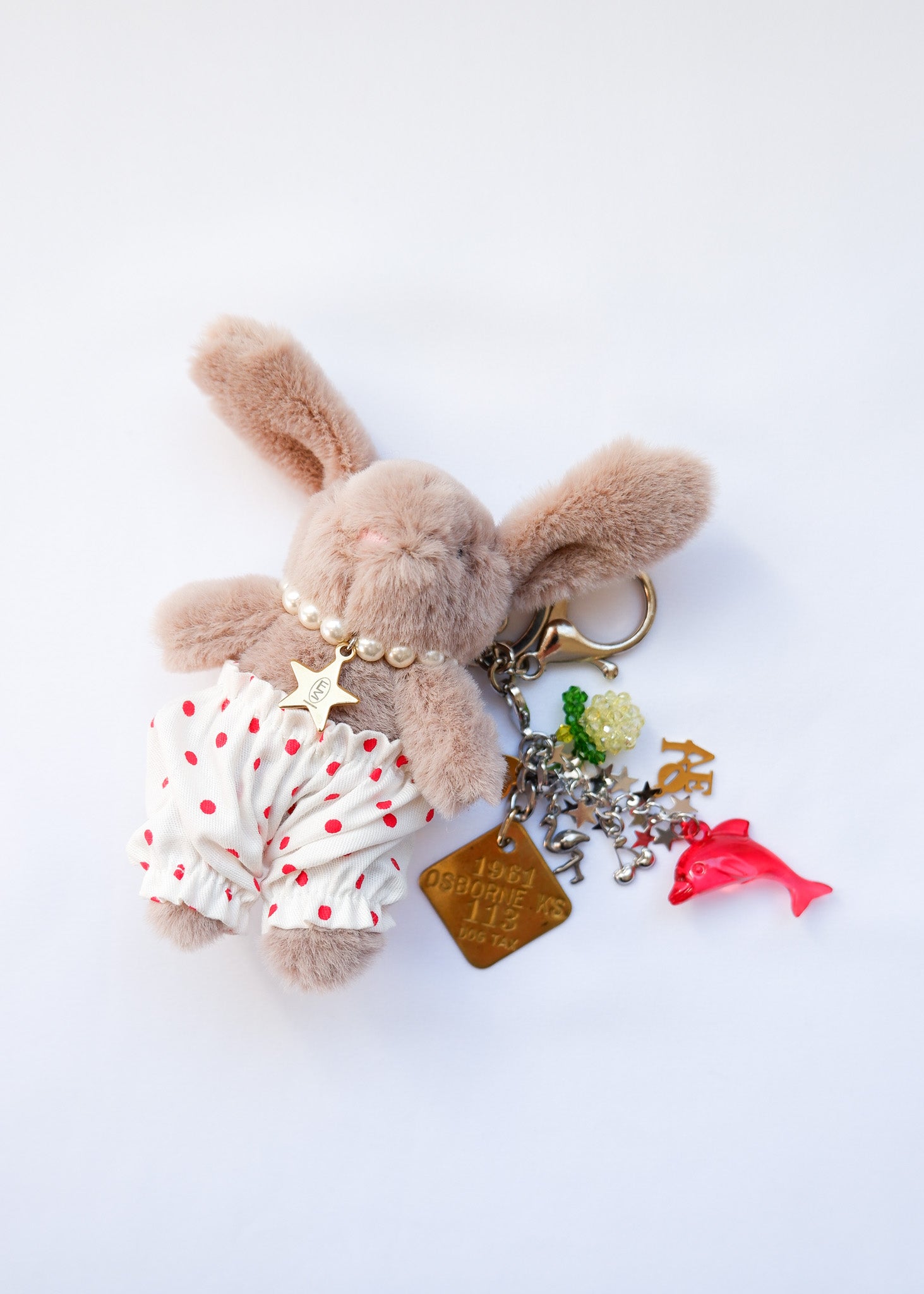 【Exclusive】Dress Up! Petite Mews One of a Kind Bag Charm / Brown 113
