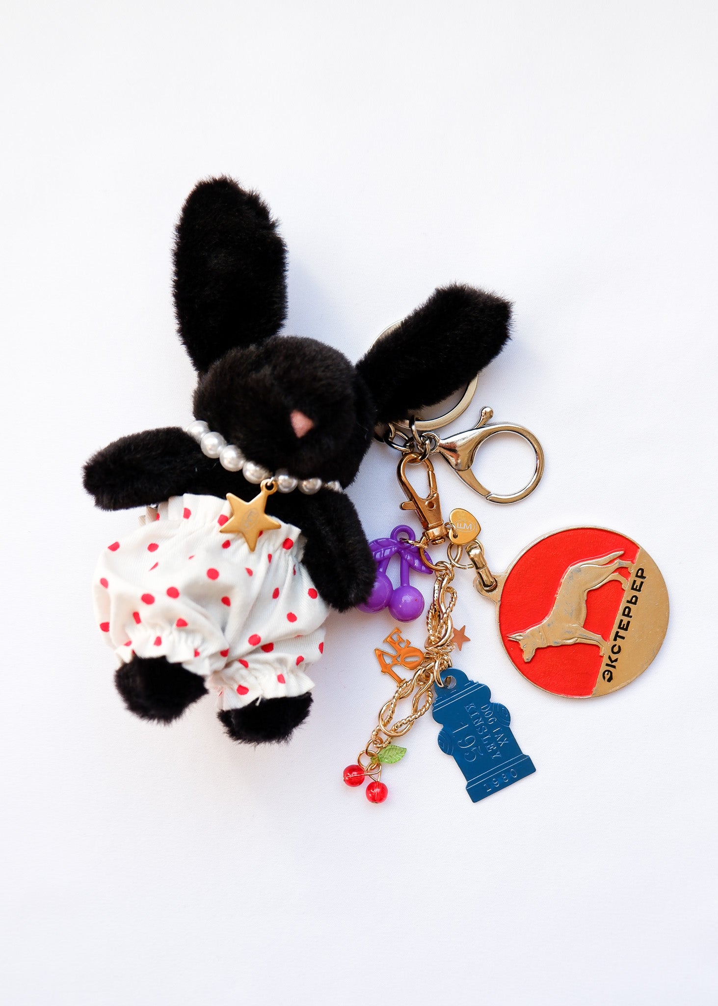 【Exclusive】Dress Up! Petite Mews One of a Kind Bag Charm / Black 195