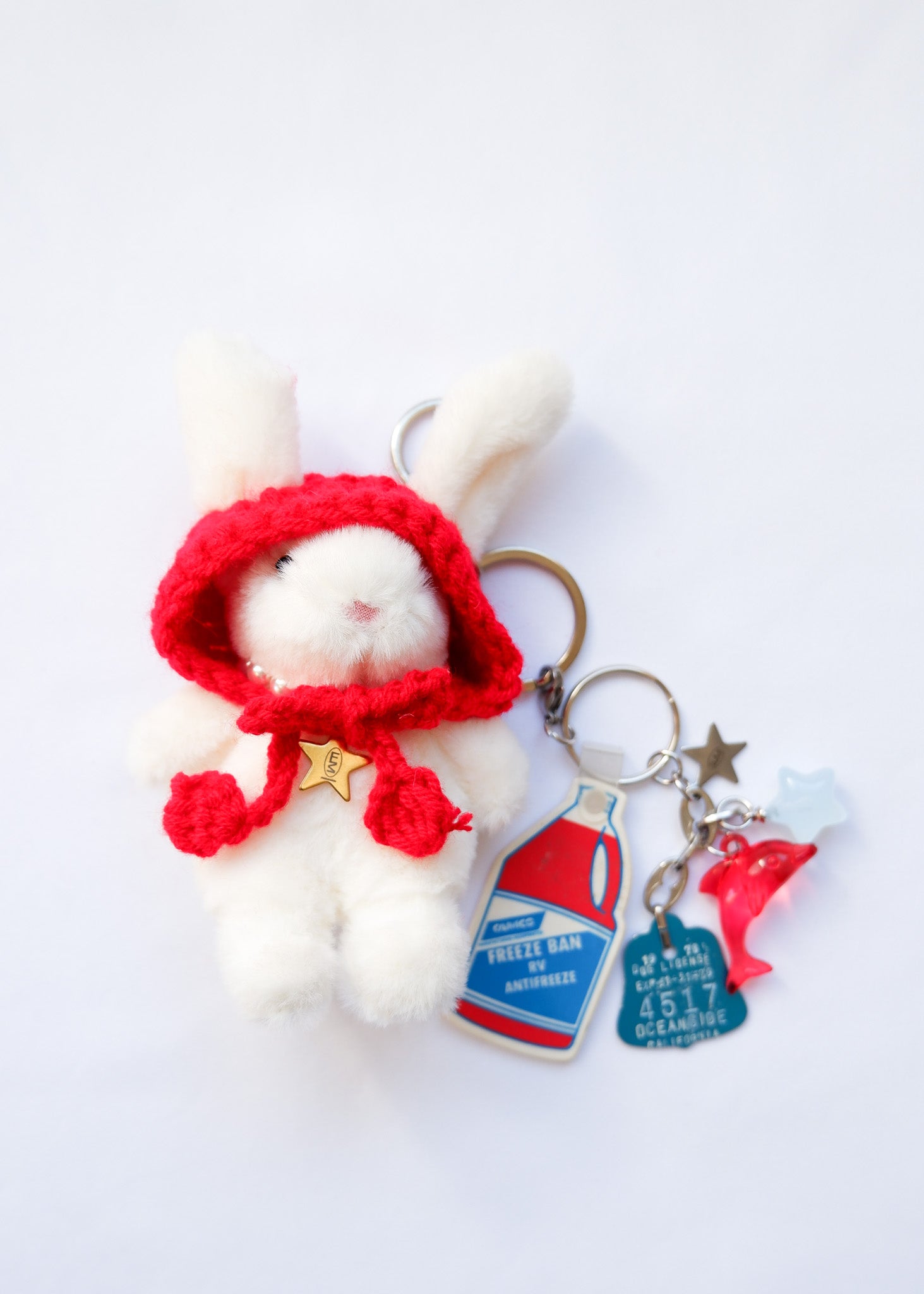 【Exclusive】Dress Up! Petite Mews One of a Kind Bag Charm / White 4517