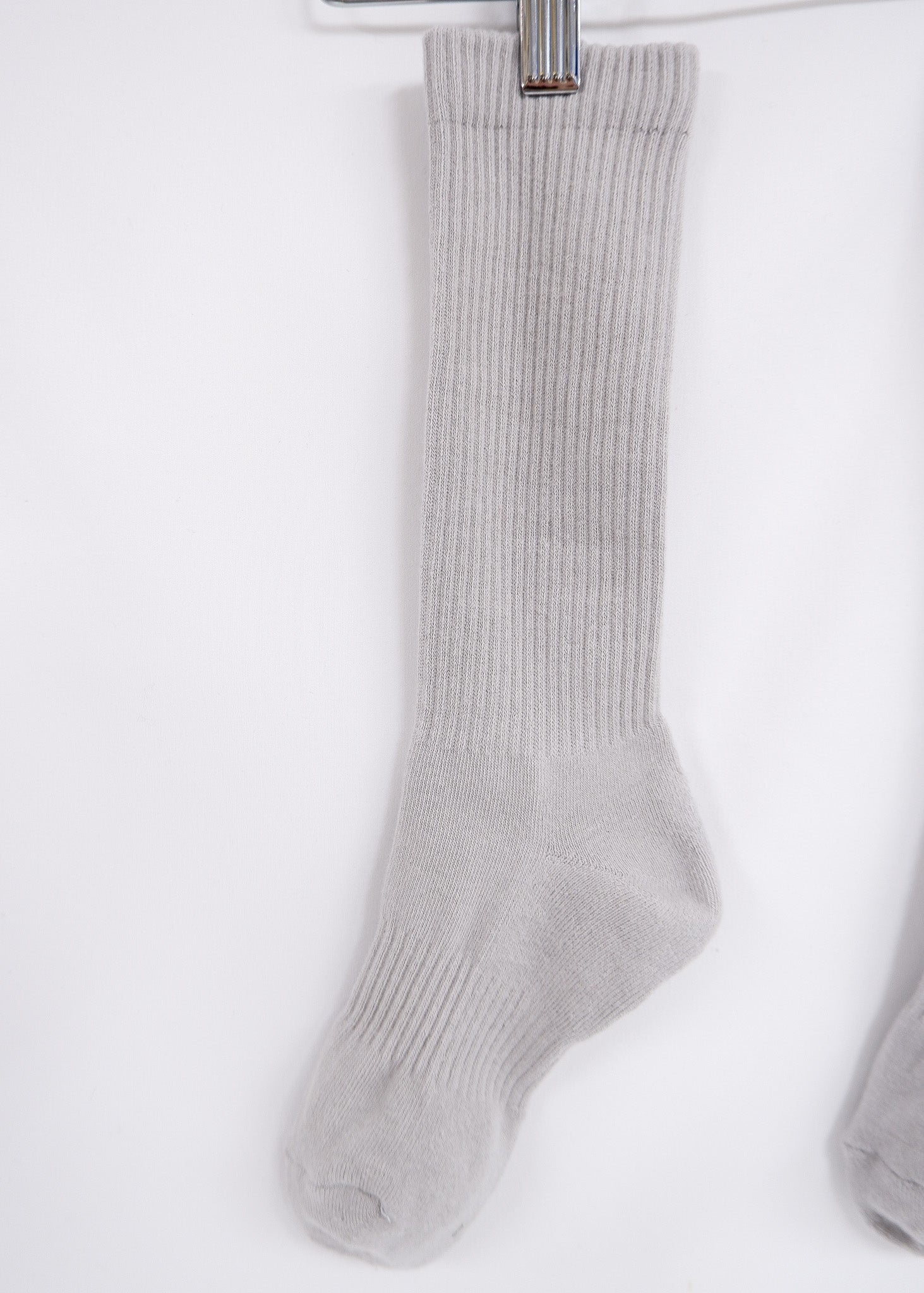 FM Ribbed Crew Socks