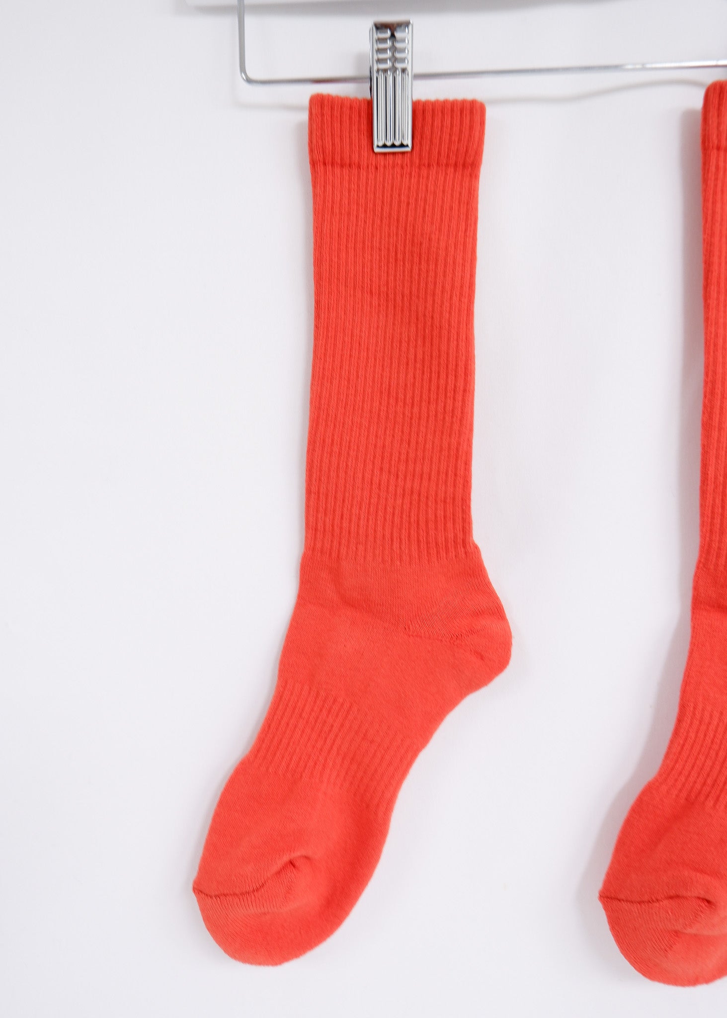 FM Ribbed Crew Socks