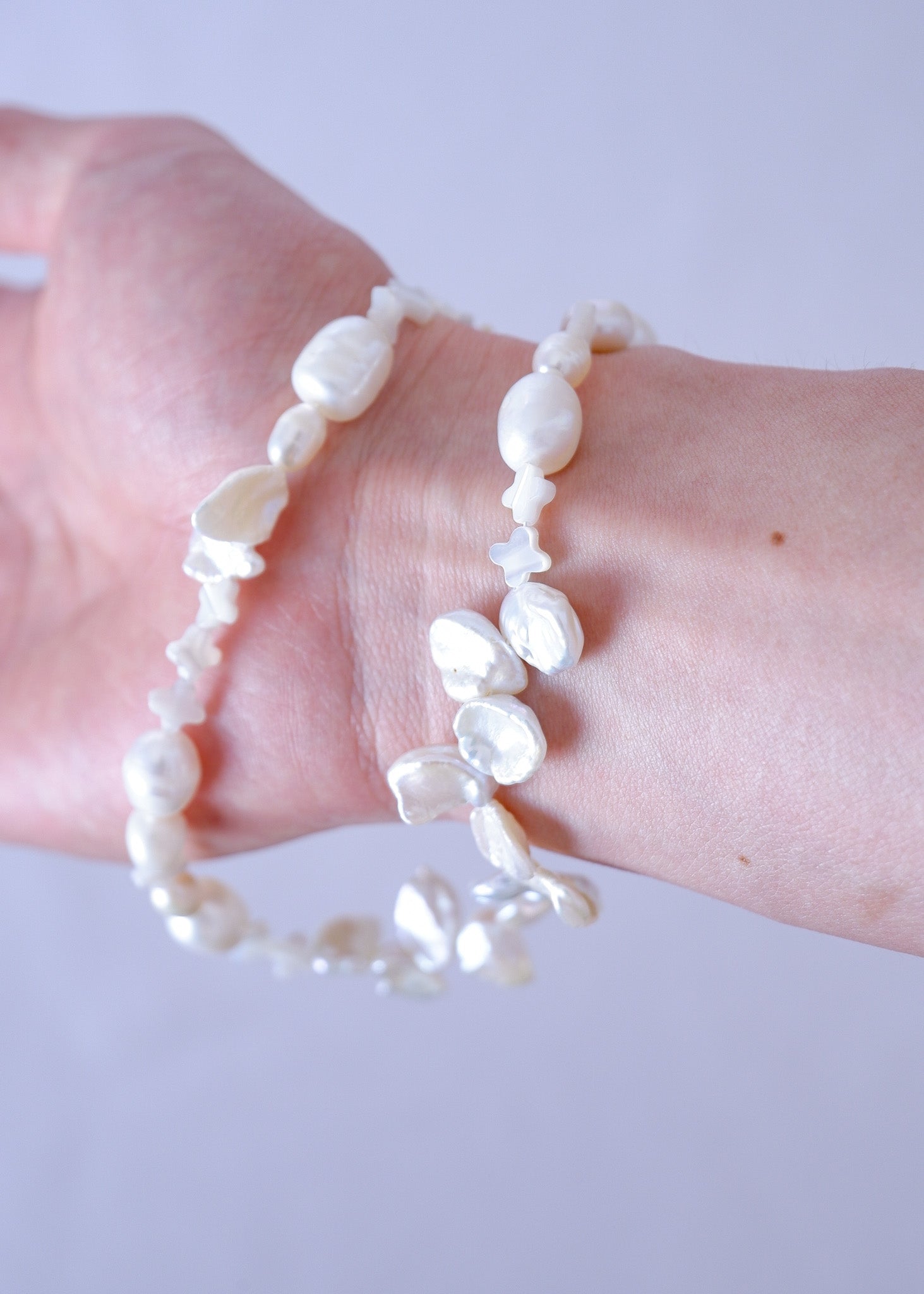 【SALE】WHITE SHELL PEARL (a-7)