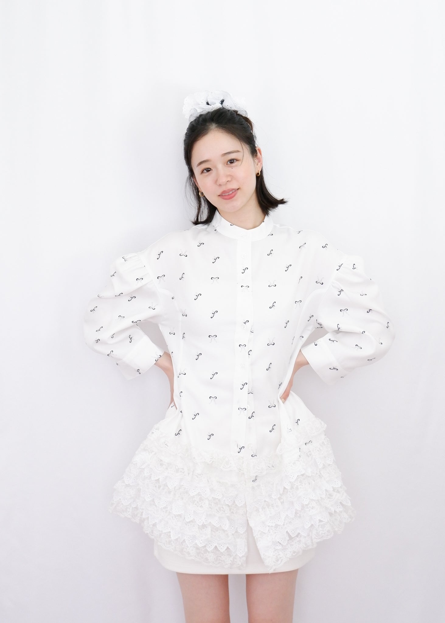 Notte / puff sleeve shirt