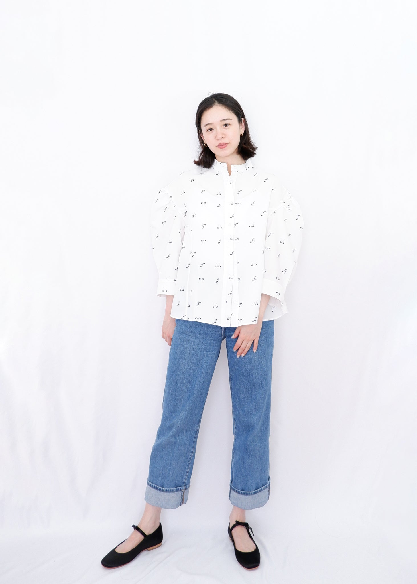 【SALE】Notte / puff sleeve shirt