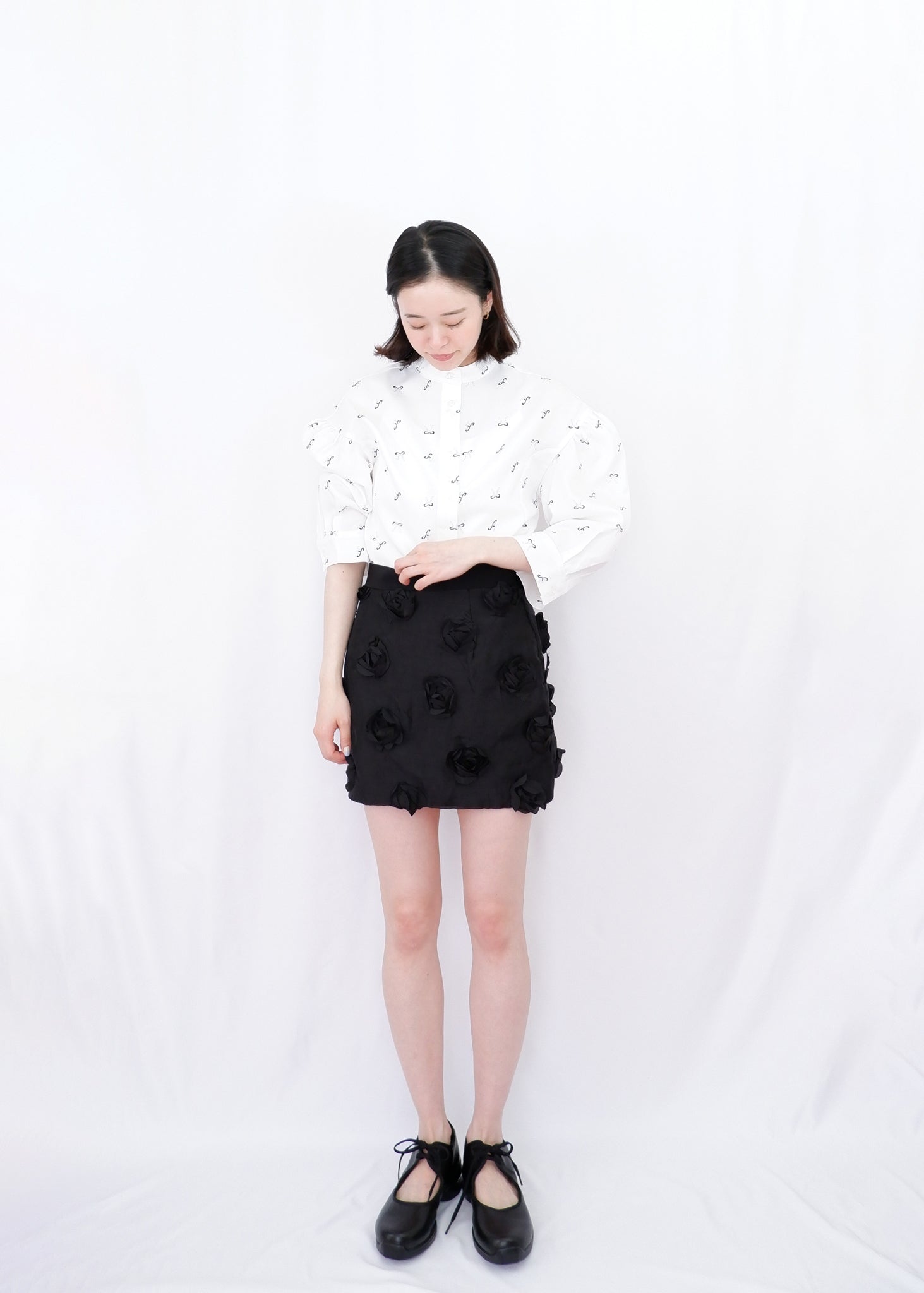 【SALE】Notte / puff sleeve shirt