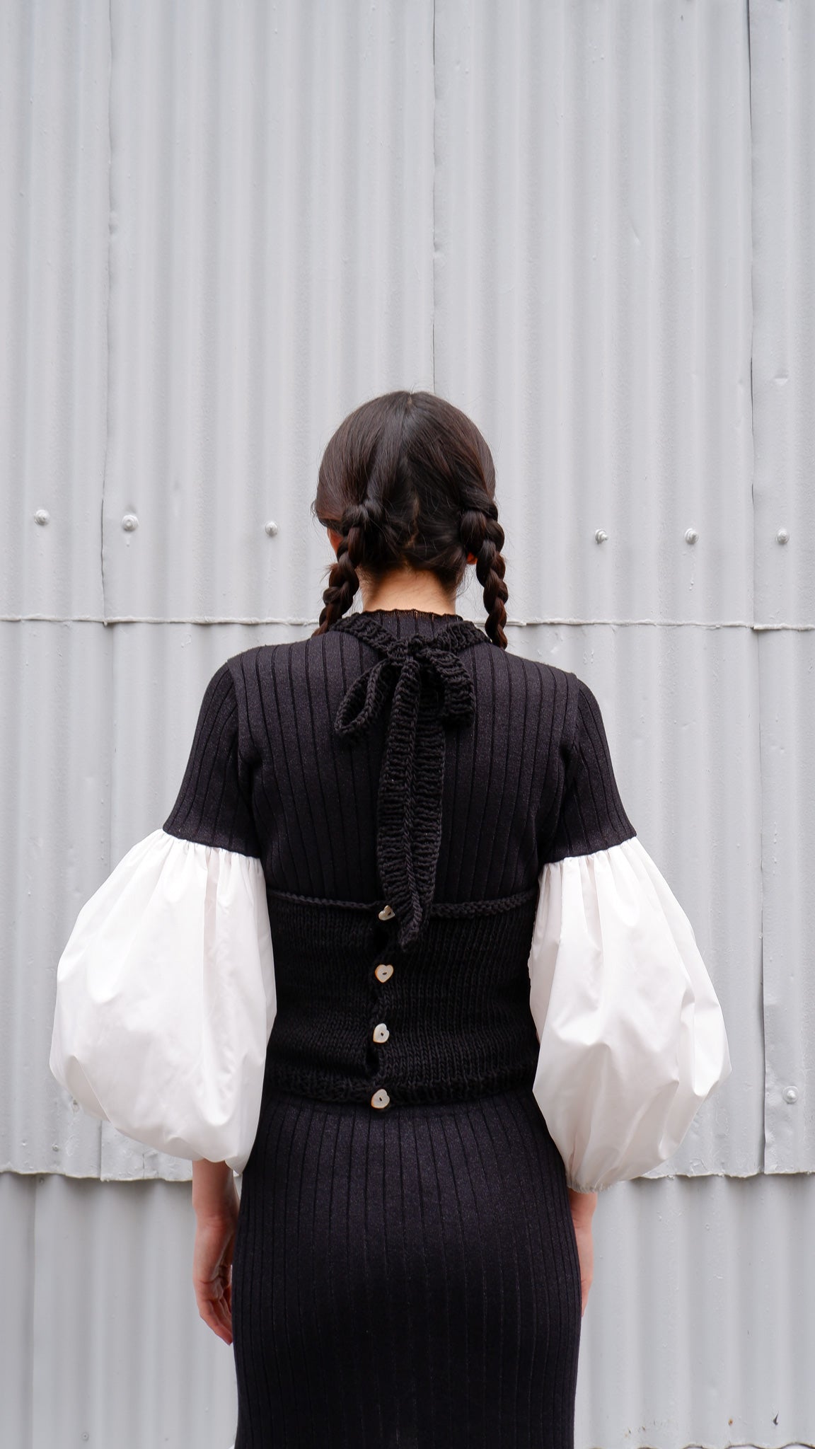 【SALE】Halter neck/ Summer knit tops