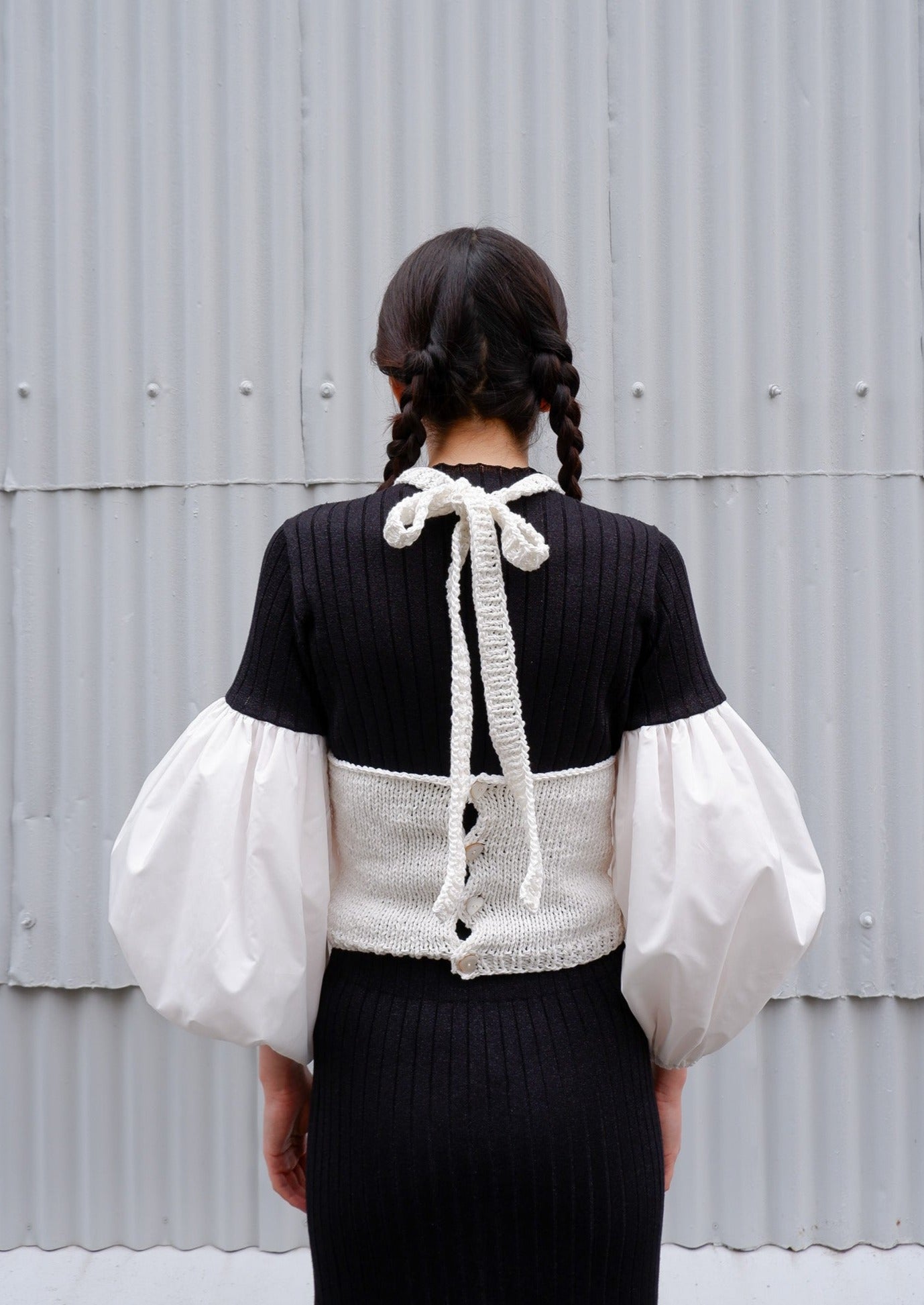 【SALE】Halter neck/ Summer knit tops