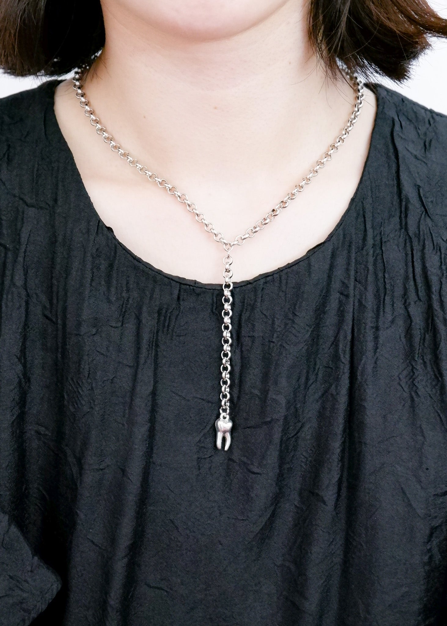 【SALE】Mini Teeth necklace