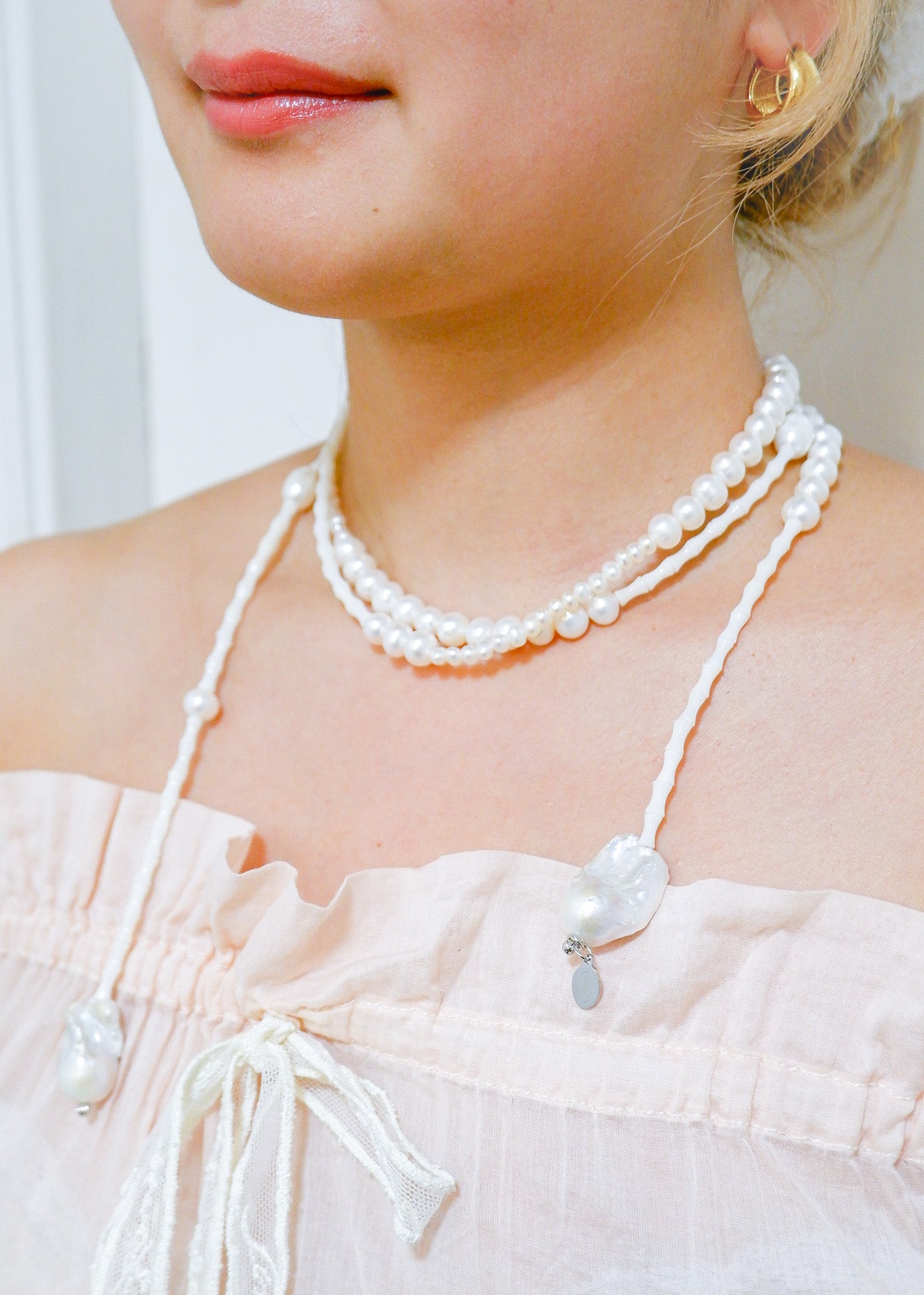 Marion / super long necklace