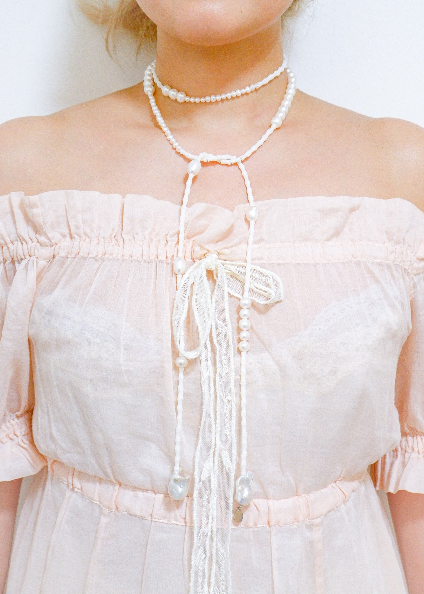 Marion / super long necklace