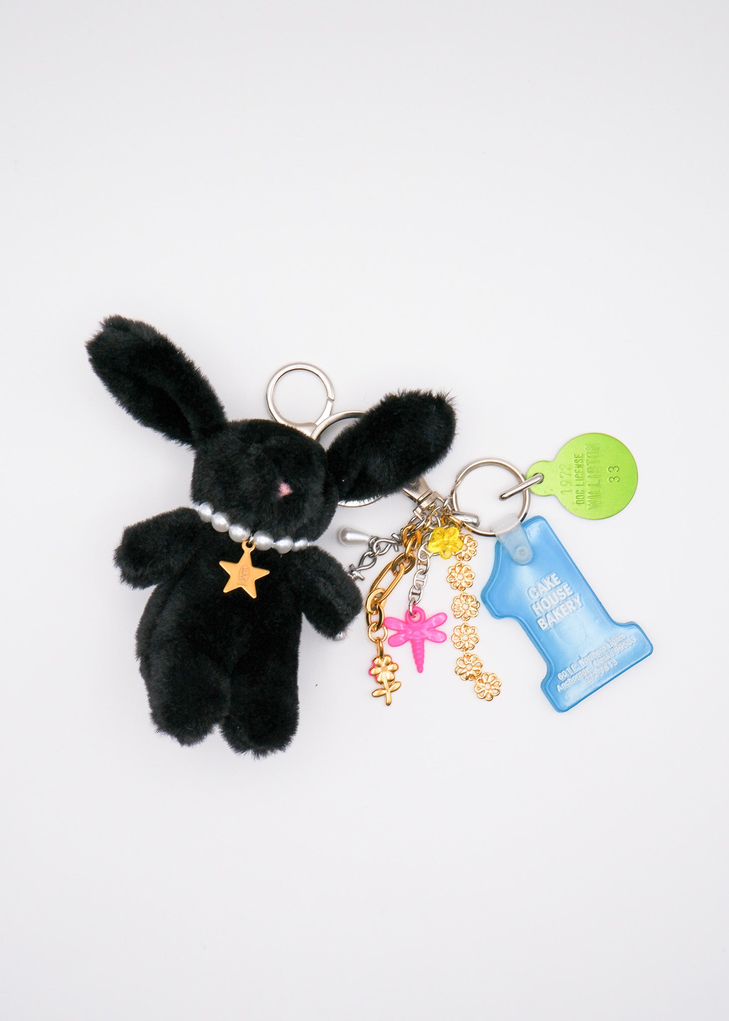 Petite Mews One of a Kind Bag Charm / BLK 03