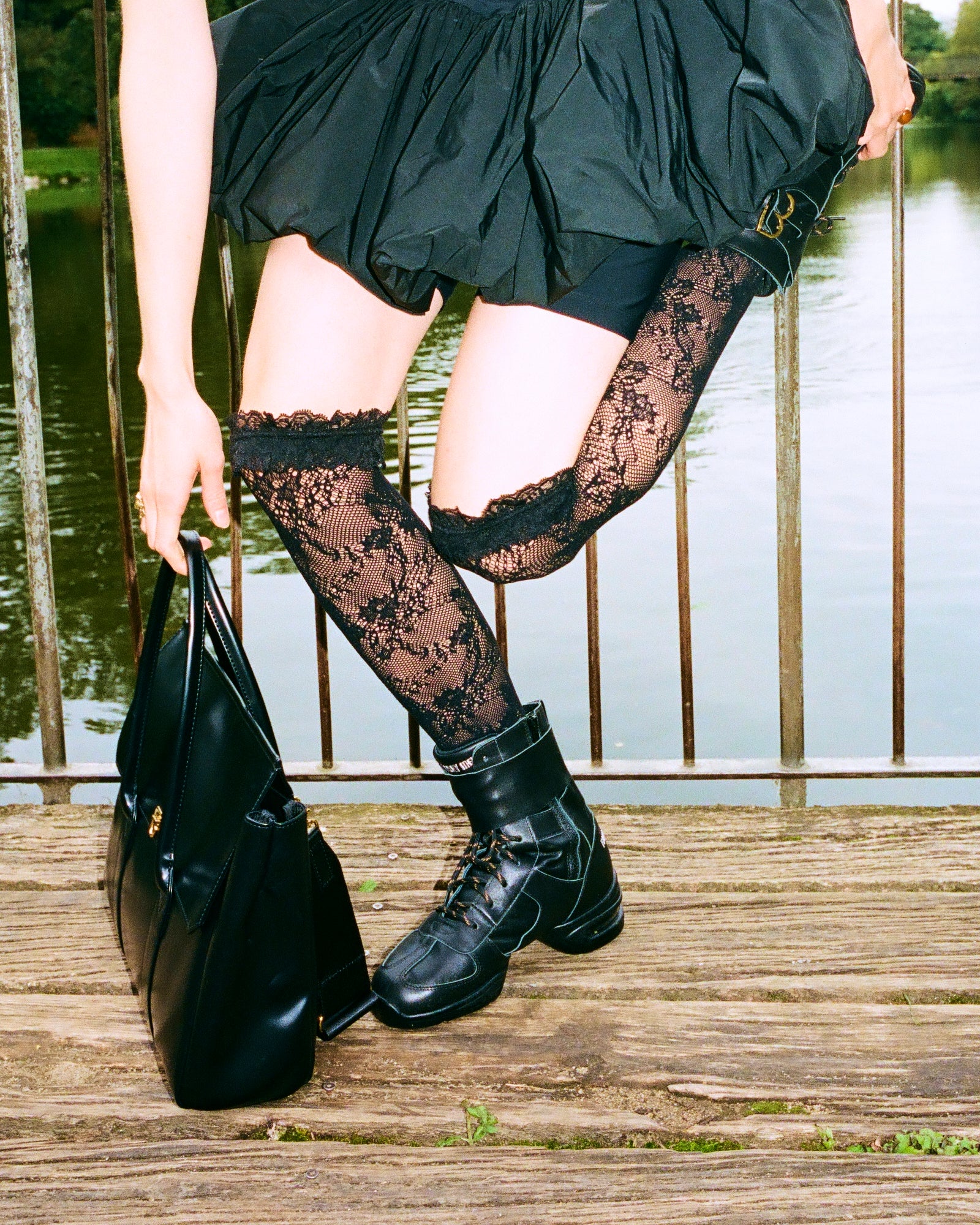 【MADE TO ORDER】TEA BOOTS WITH BELT