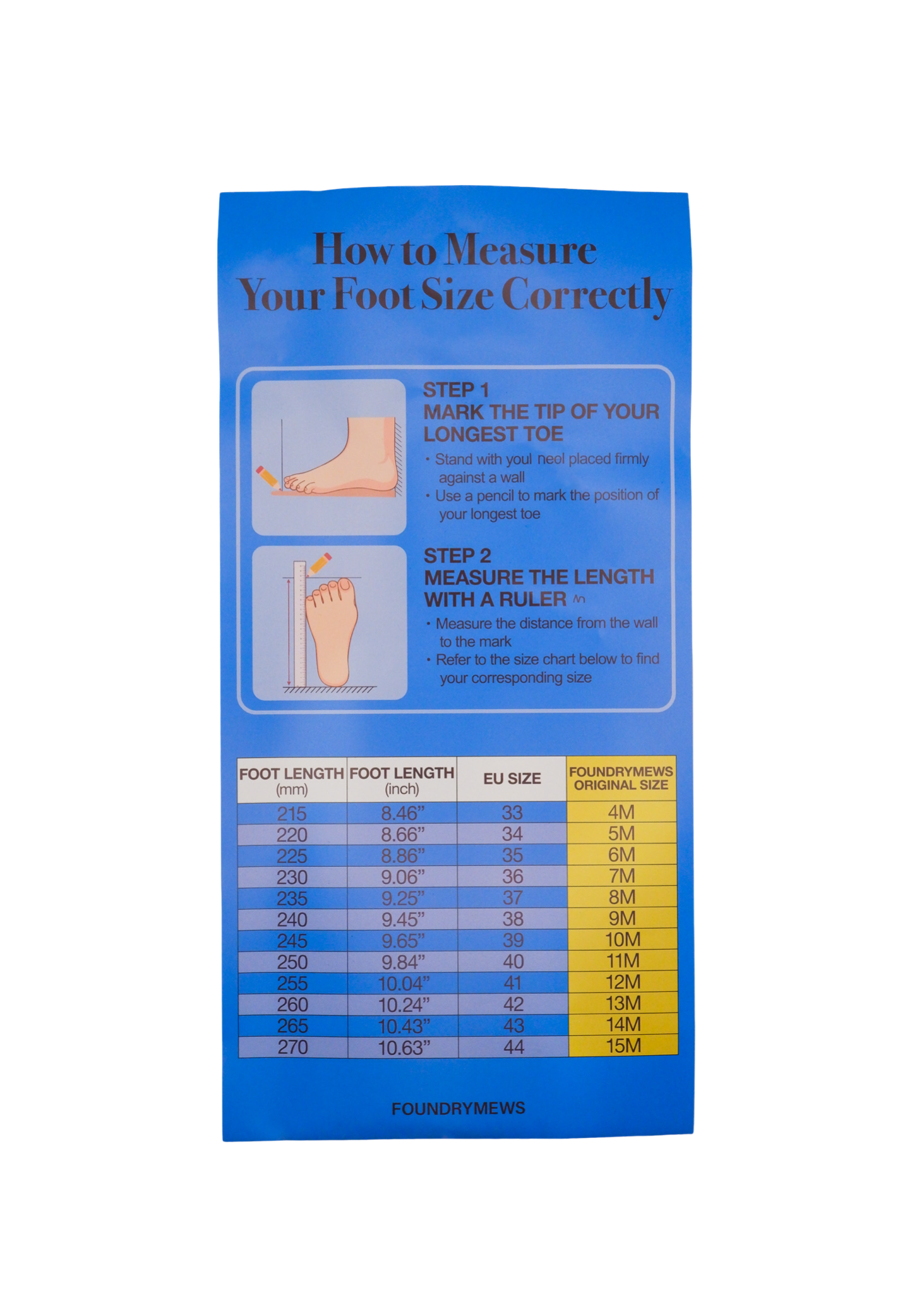 FM Shoes Insole