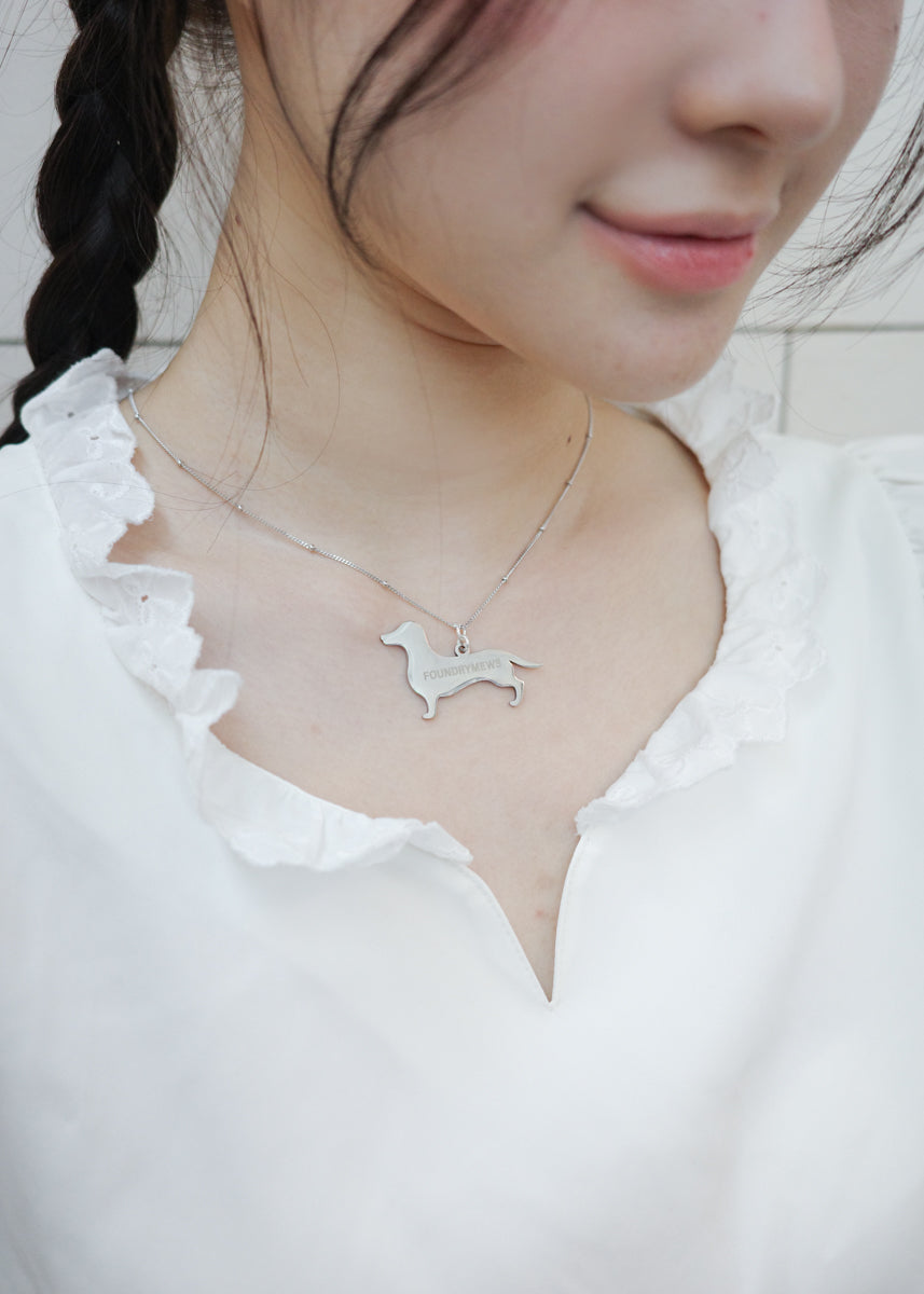 FM Signature Charm Necklace - Dog
