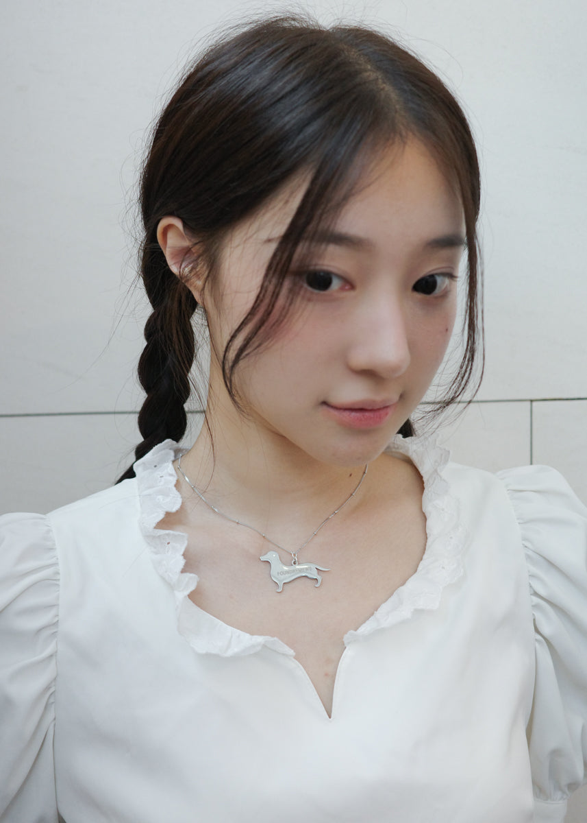 FM Signature Charm Necklace - Dog