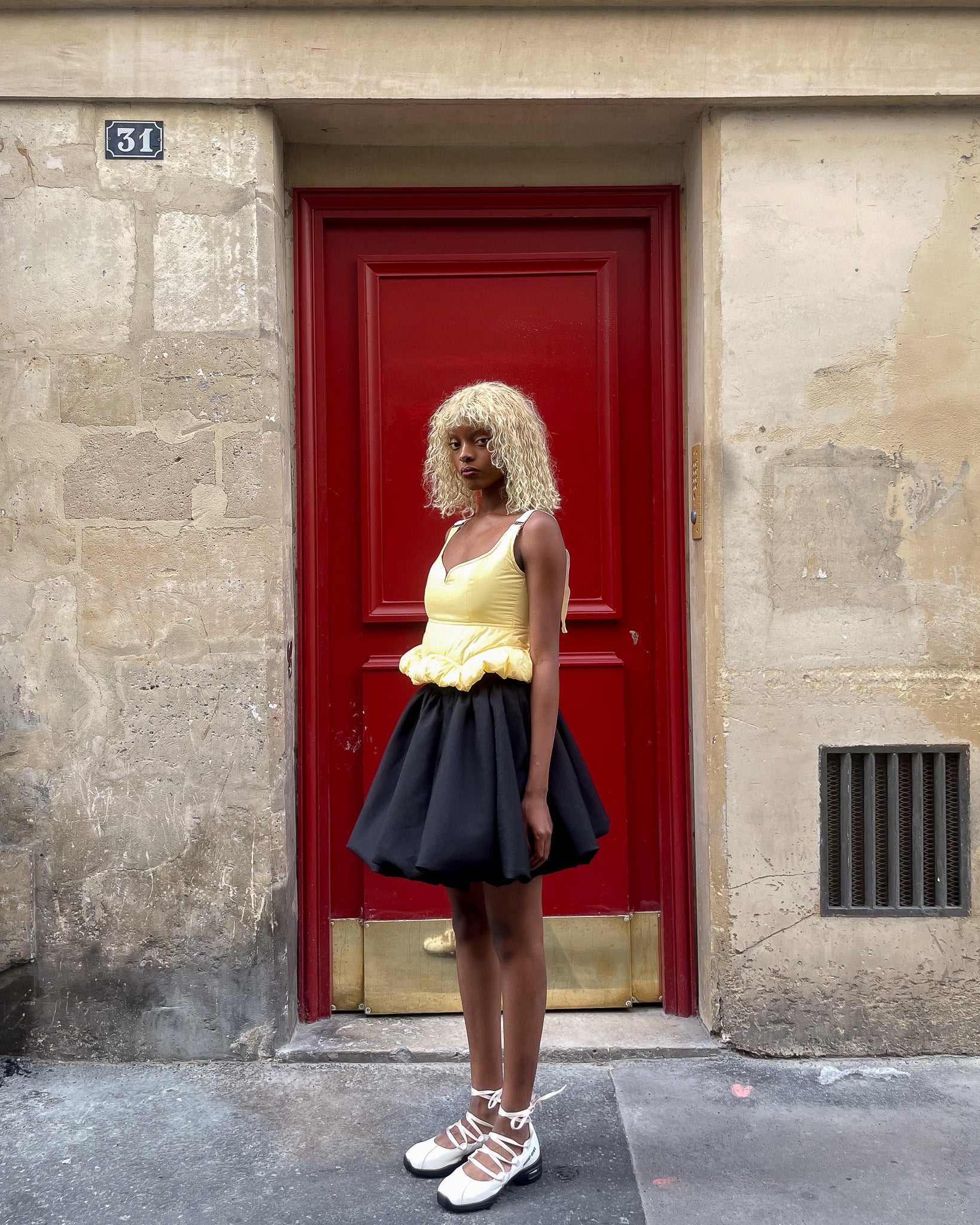 BENJAMIN YELLOW BUSTIER