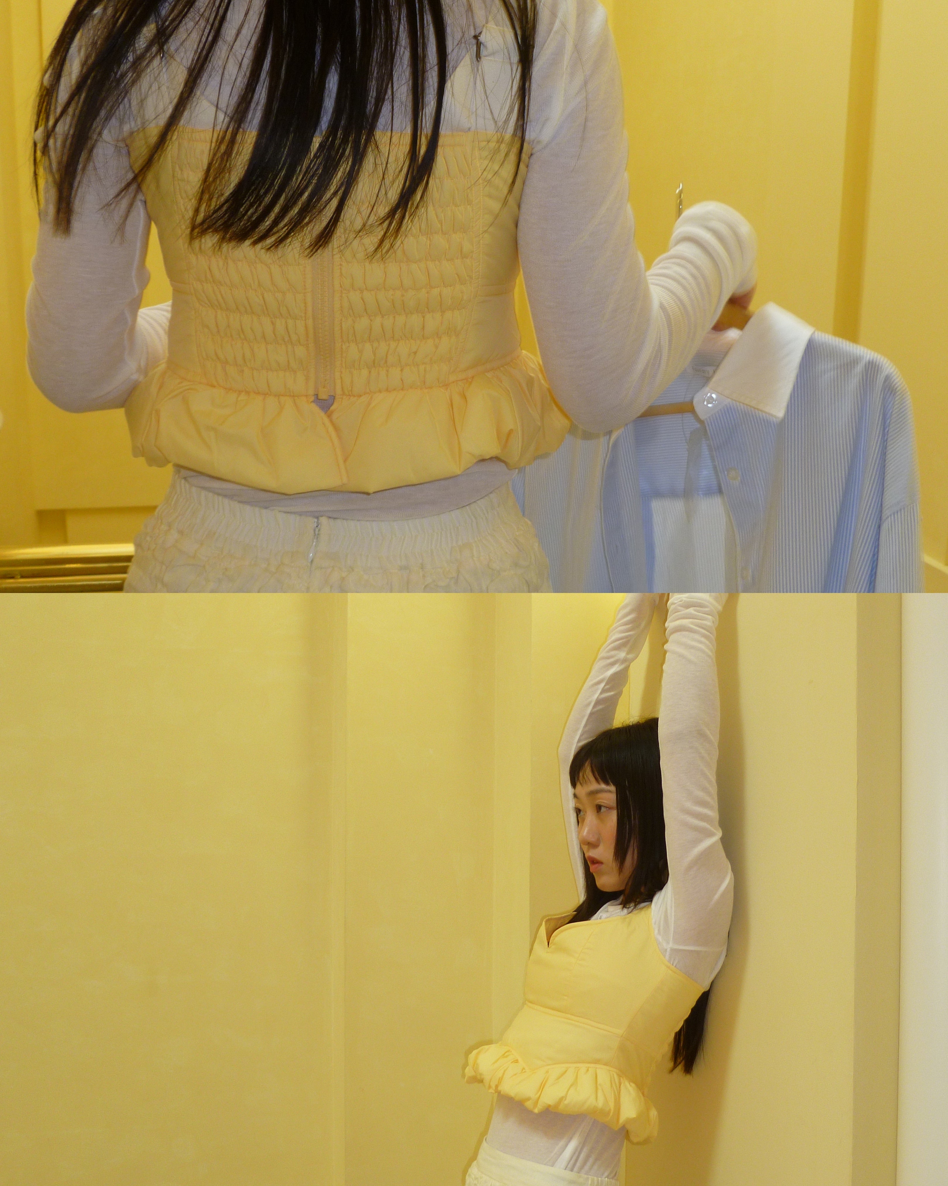 BENJAMIN YELLOW BUSTIER