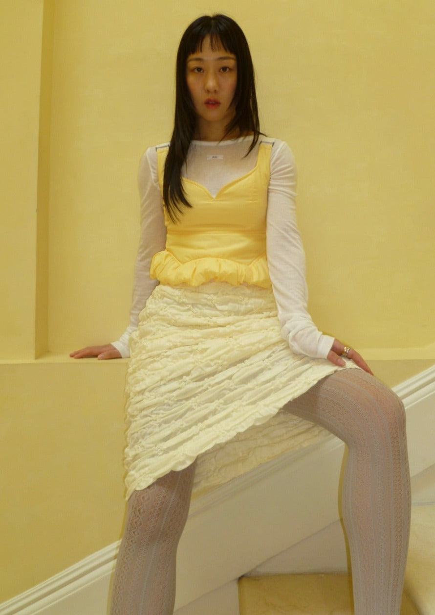 BENJAMIN YELLOW BUSTIER