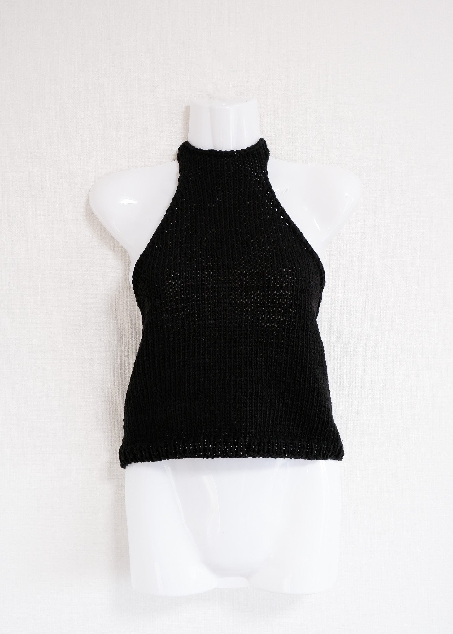 【SALE】Halter neck/ Summer knit tops