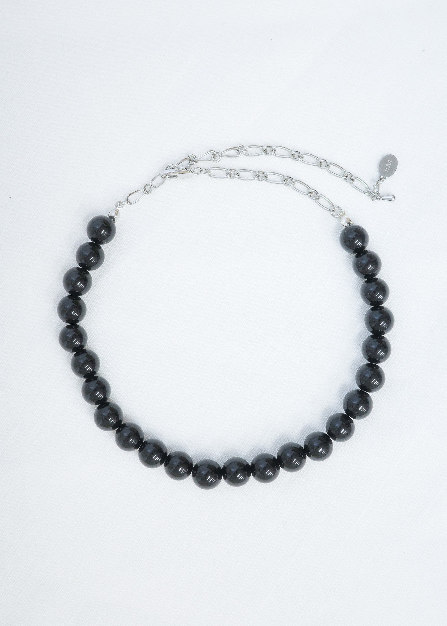 Onyx Circle Neckalce