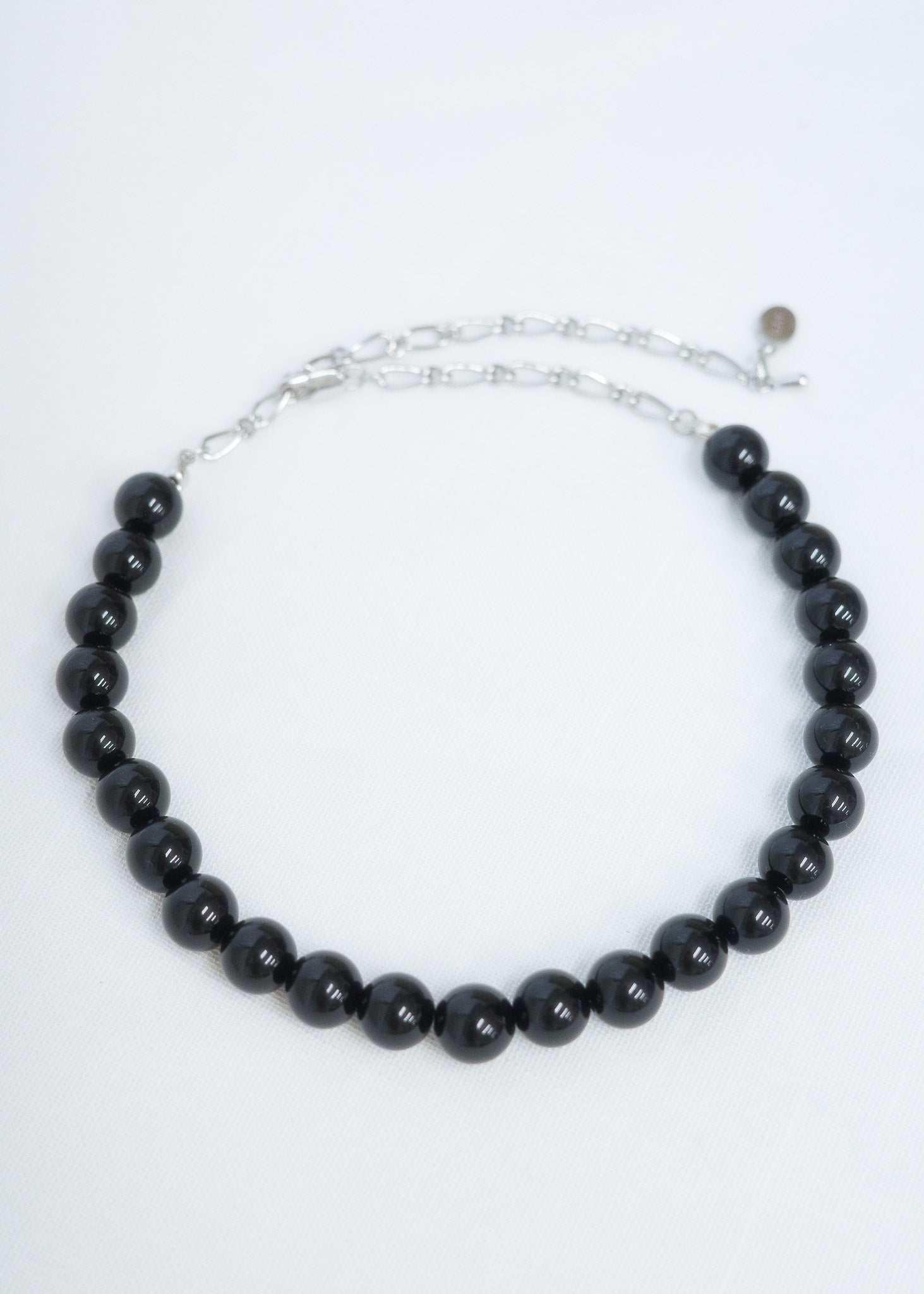 Onyx Circle Neckalce
