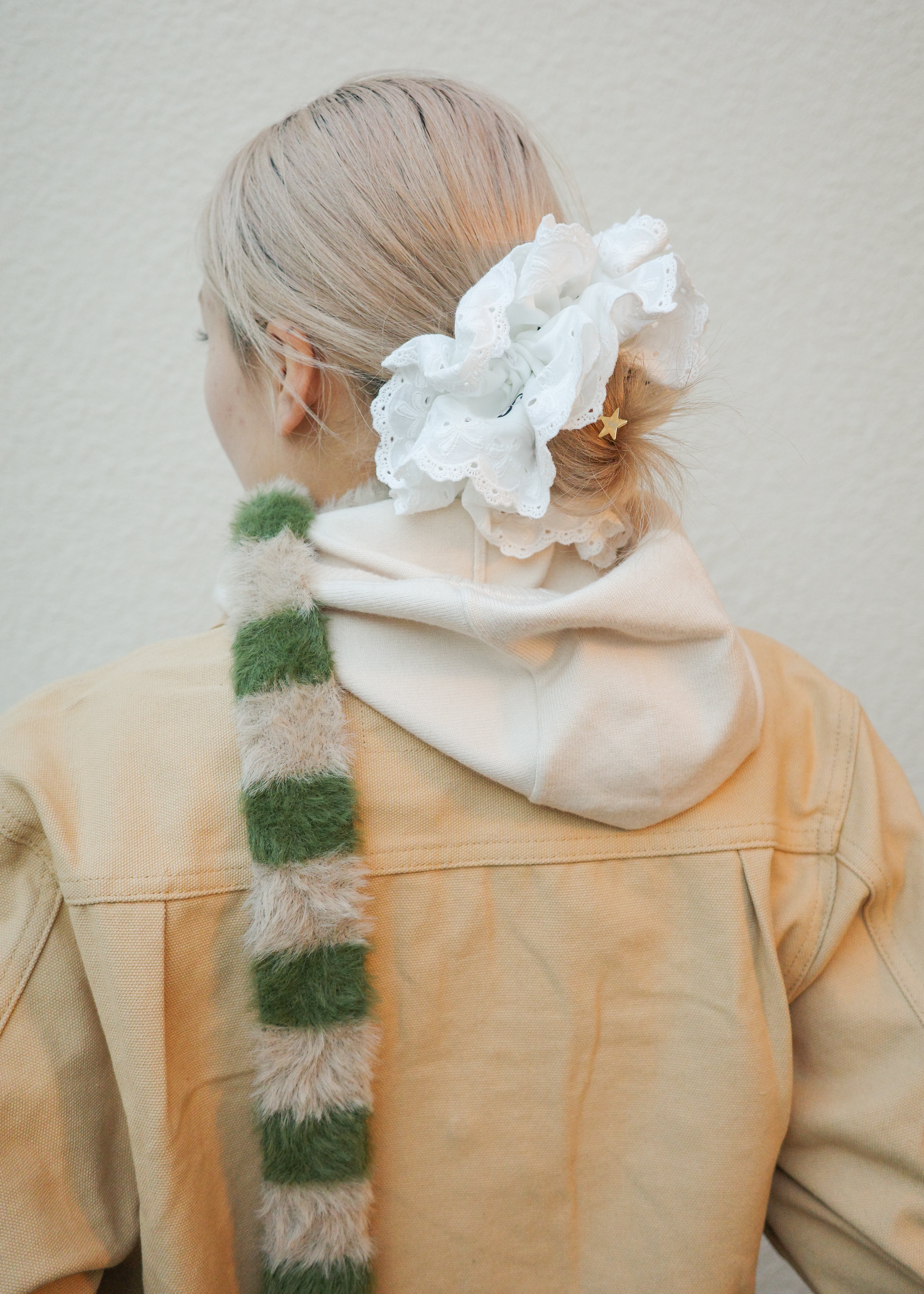 TIMELESS HAIR CHOUCHOU / WHITE