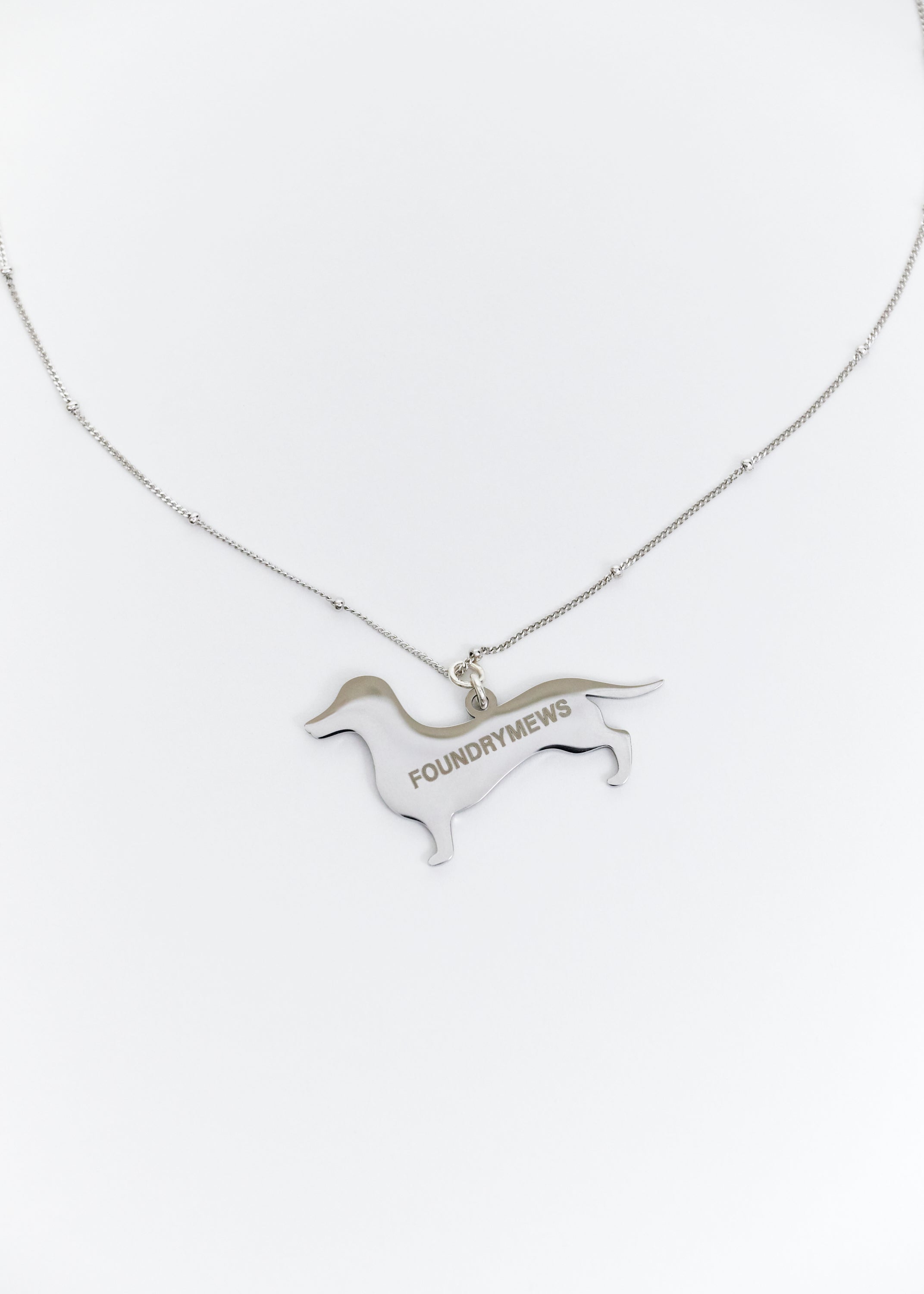 FM Signature Charm Necklace - Dog