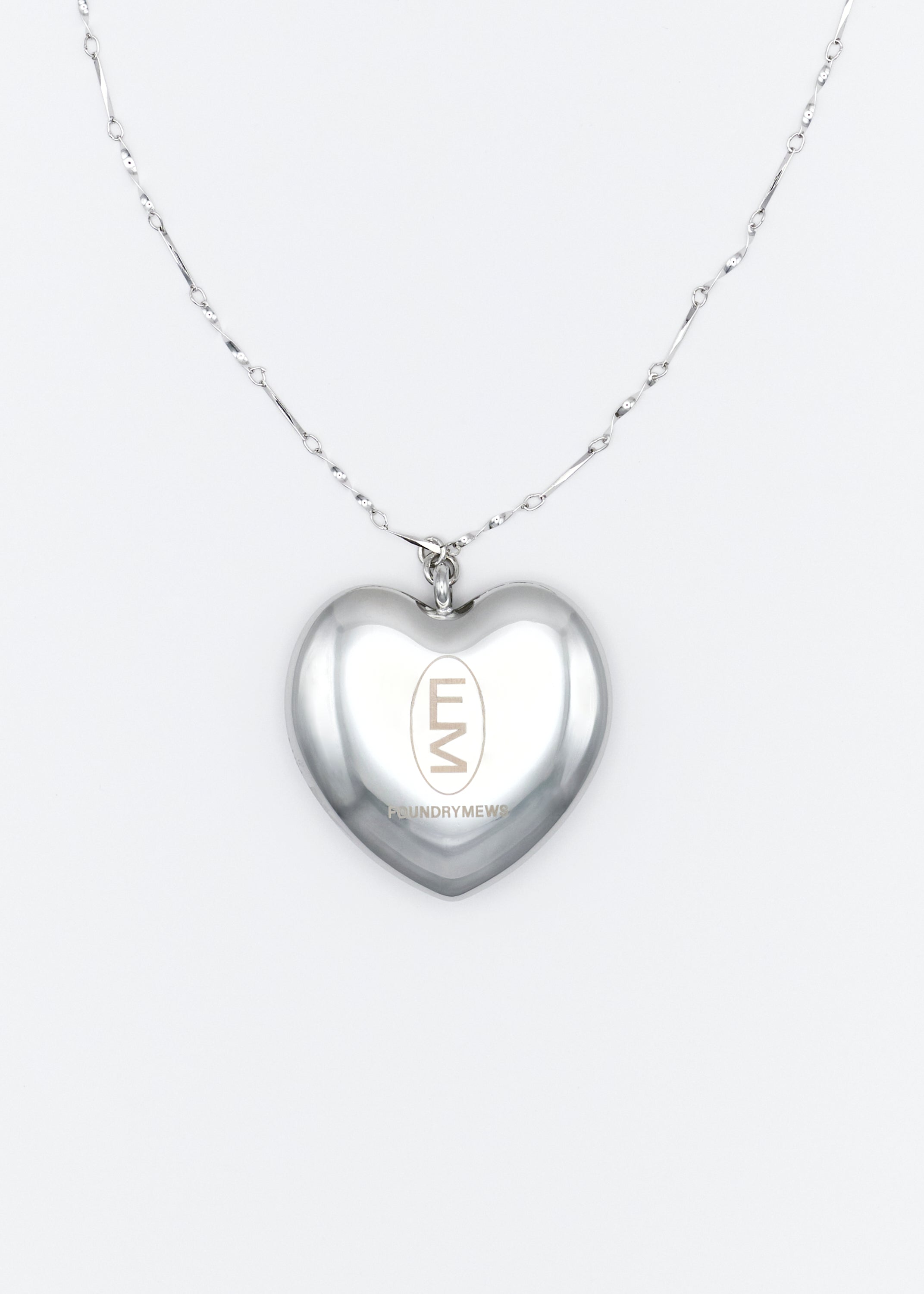 FM Signature Charm Necklace -Heart