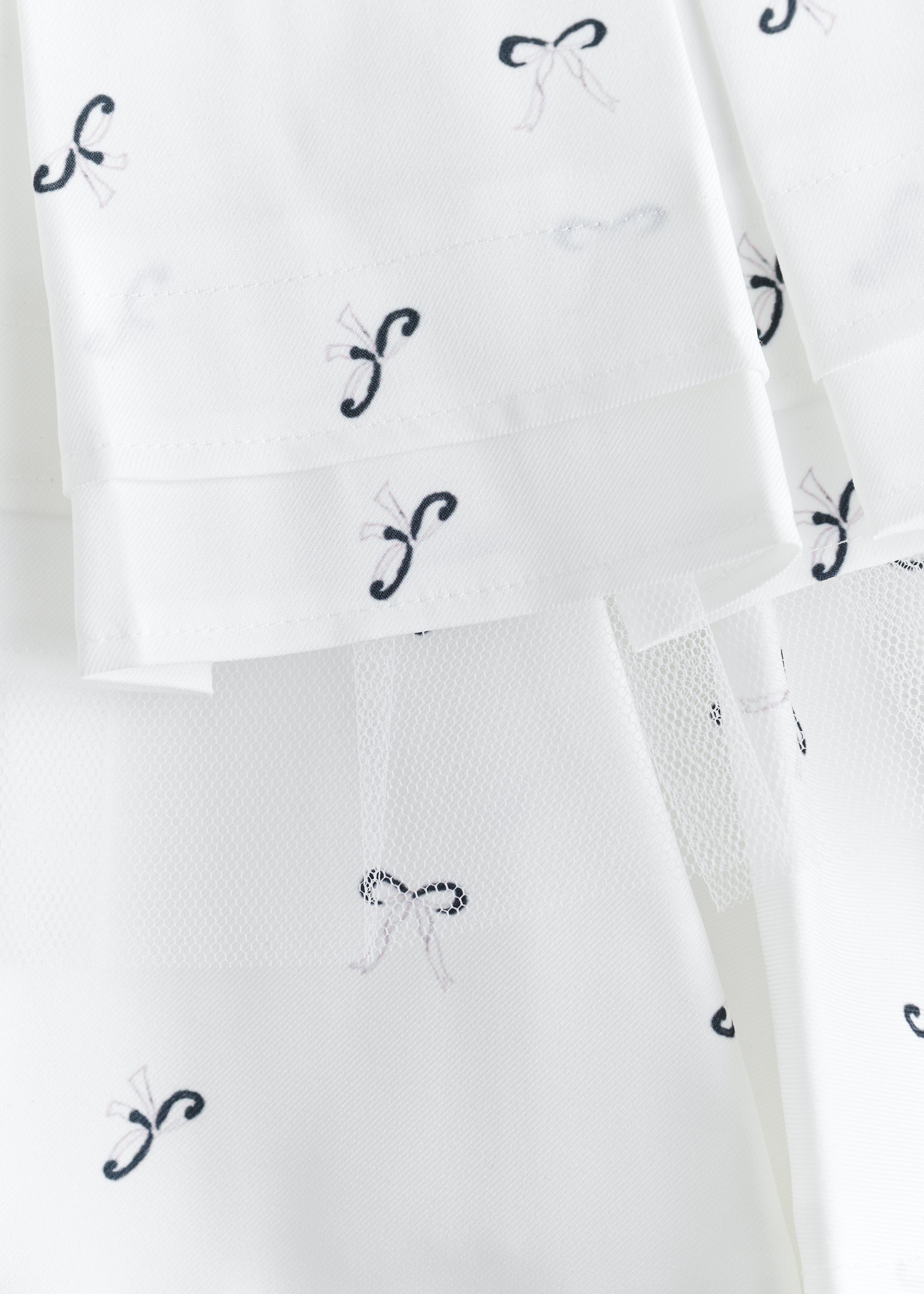 Puffy tulle Benedict Skirts | top