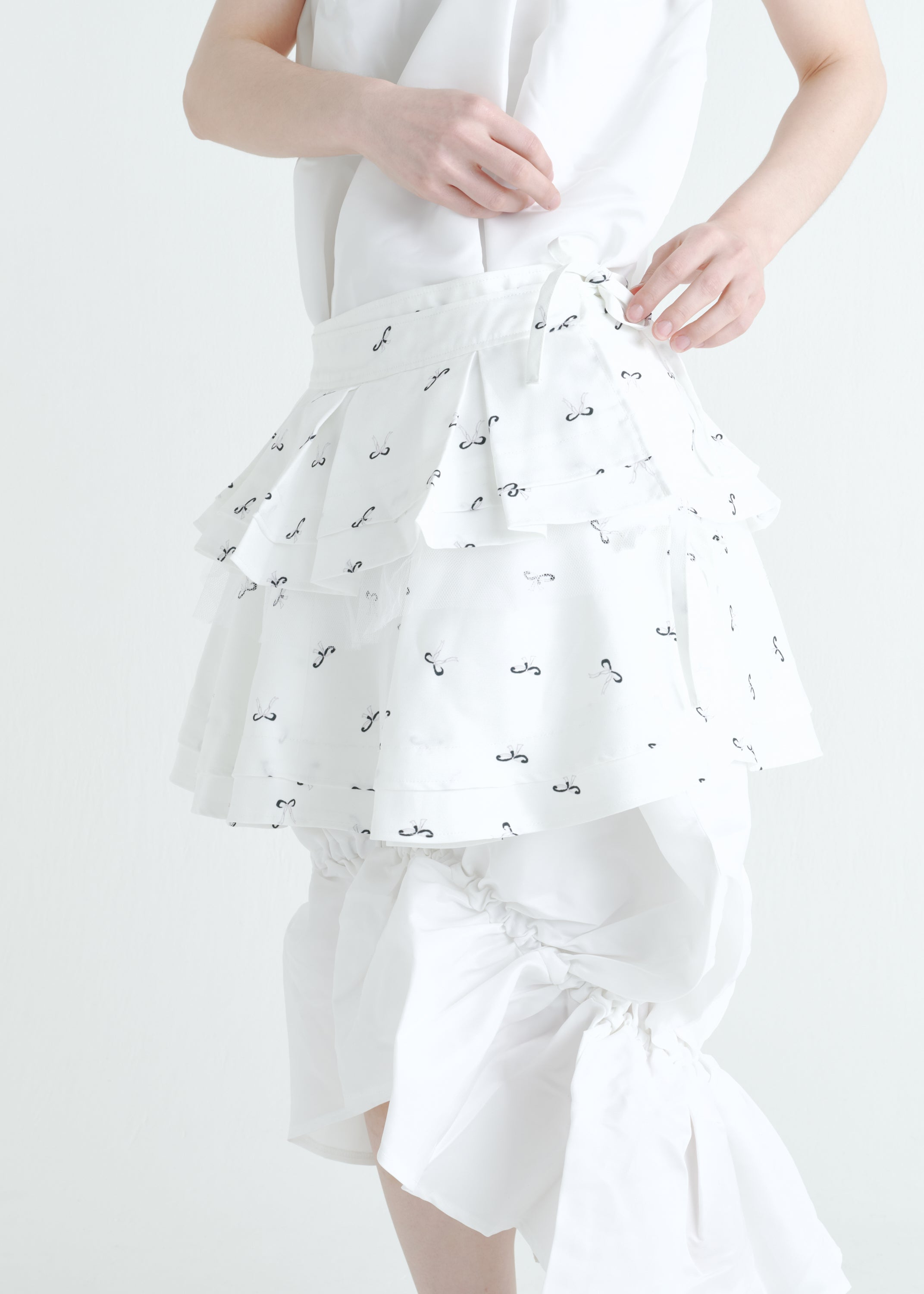 Puffy tulle Benedict Skirts | top