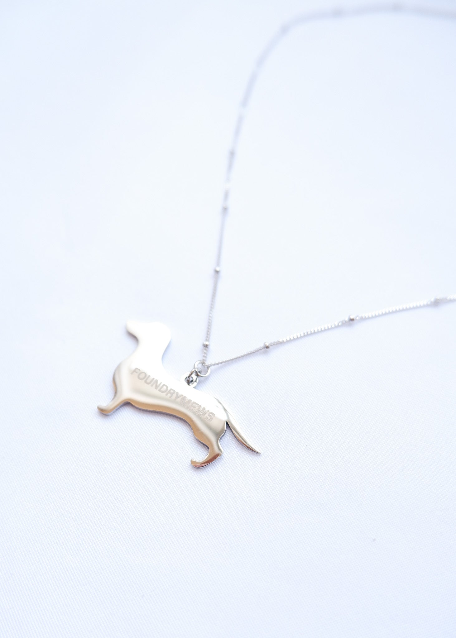 FM Signature Charm Necklace - Dog