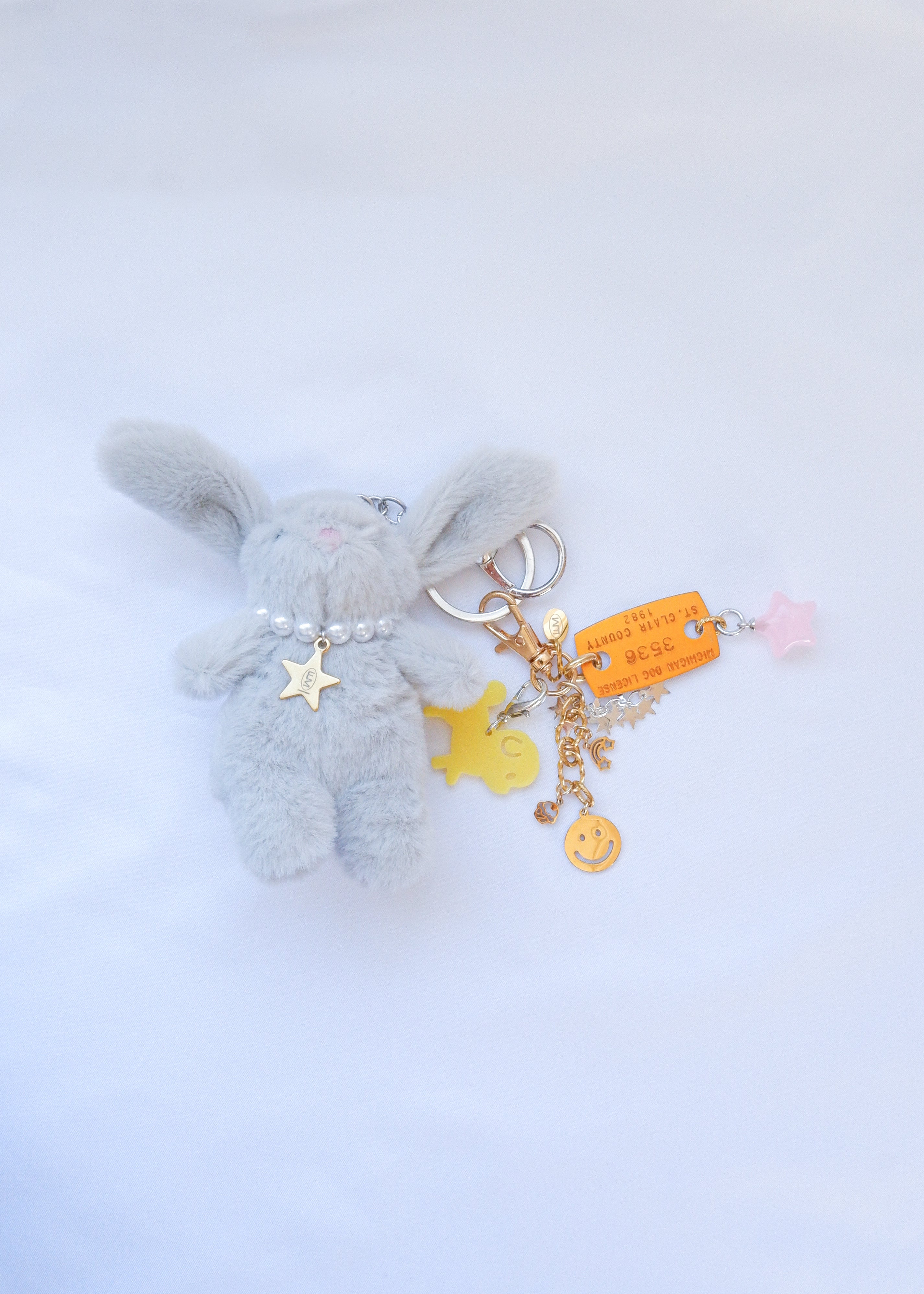 Petite Mews One of a Kind Bag Charm /3536　gray