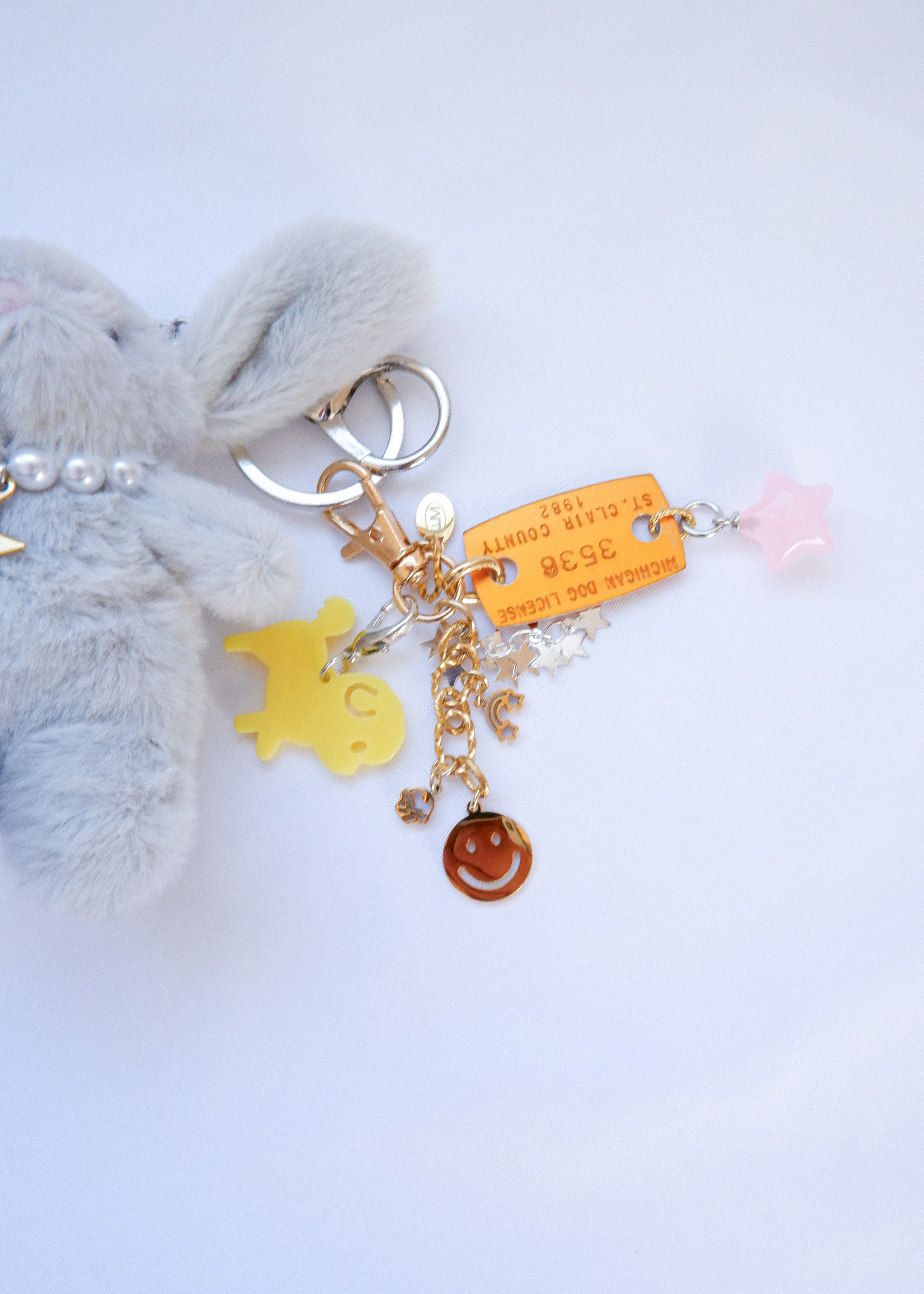 Petite Mews One of a Kind Bag Charm /3536　gray