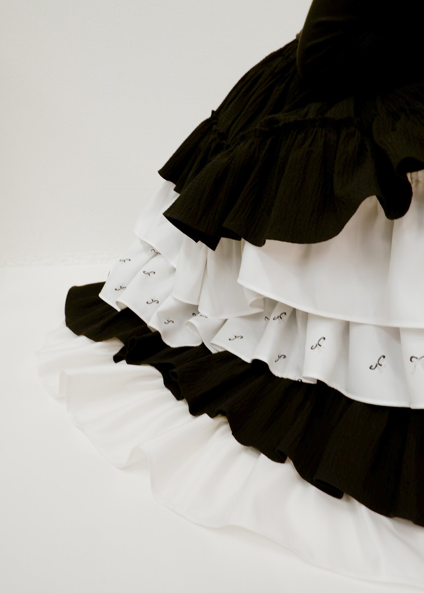 Mega frill skirts