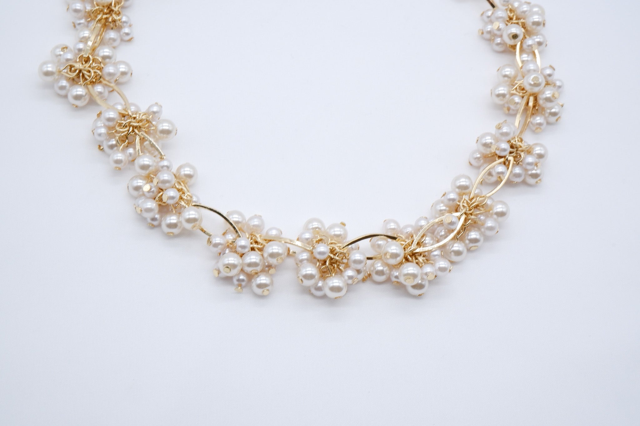 pearl flower necklace