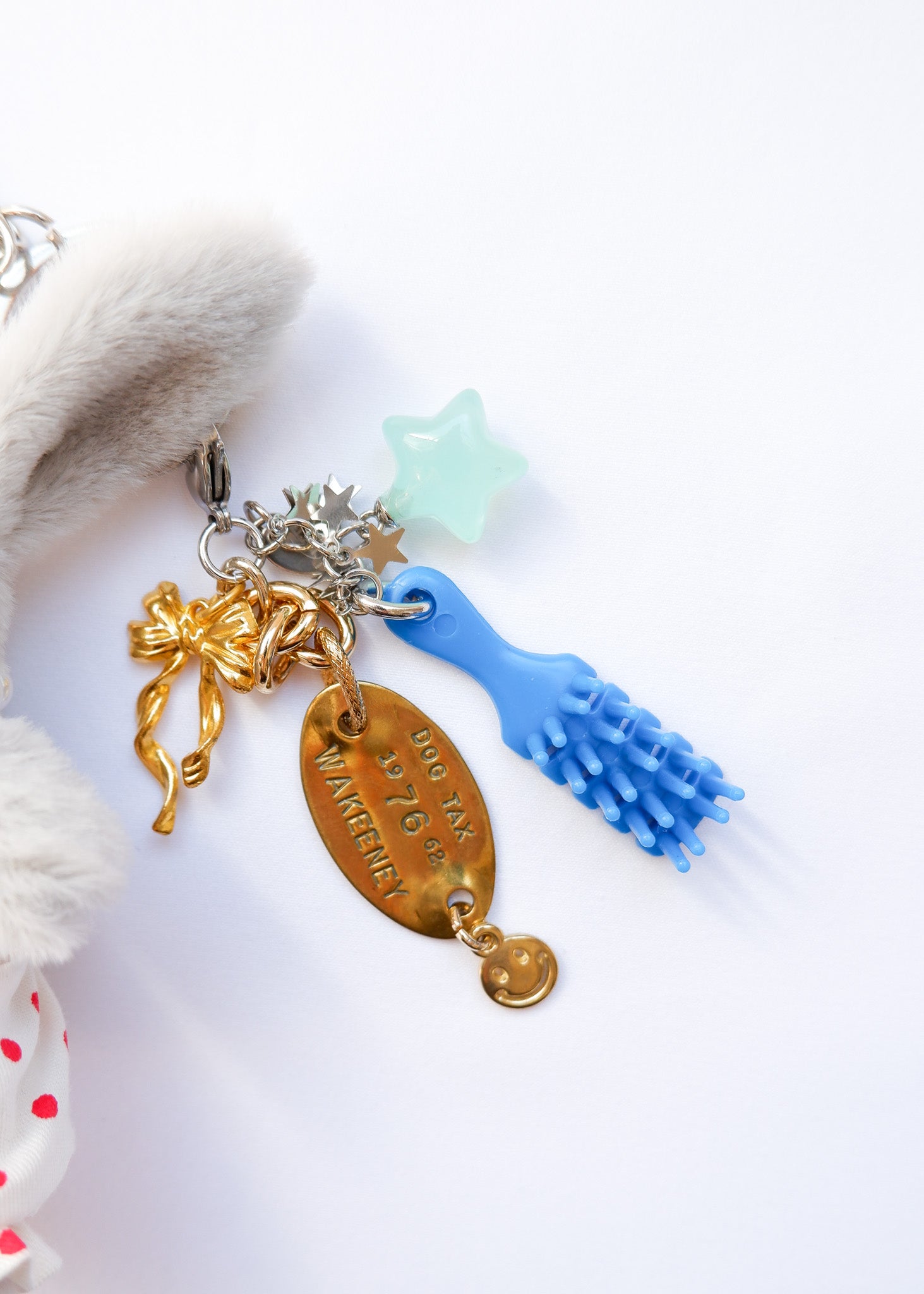 【Exclusive】Dress Up! Petite Mews One of a Kind Bag Charm /Gray 1976_62