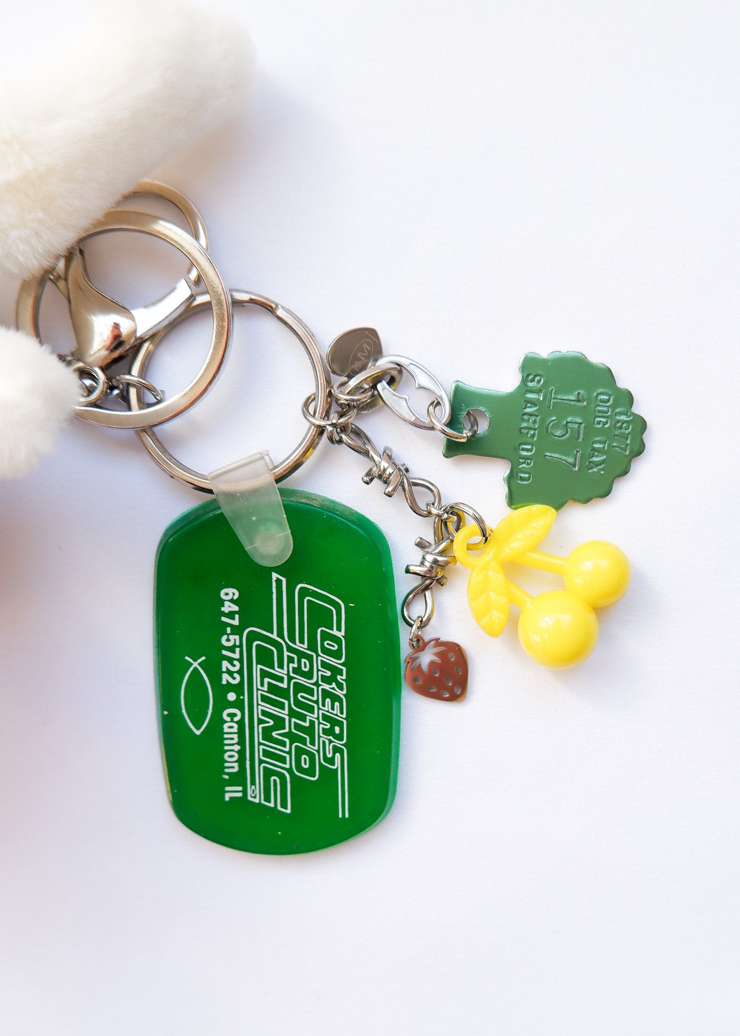 【Exclusive】Dress Up! Petite Mews One of a Kind Bag Charm / White 157