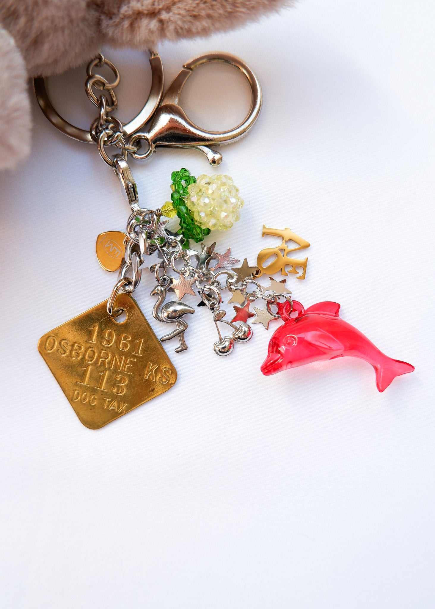【Exclusive】Dress Up! Petite Mews One of a Kind Bag Charm / Brown 113