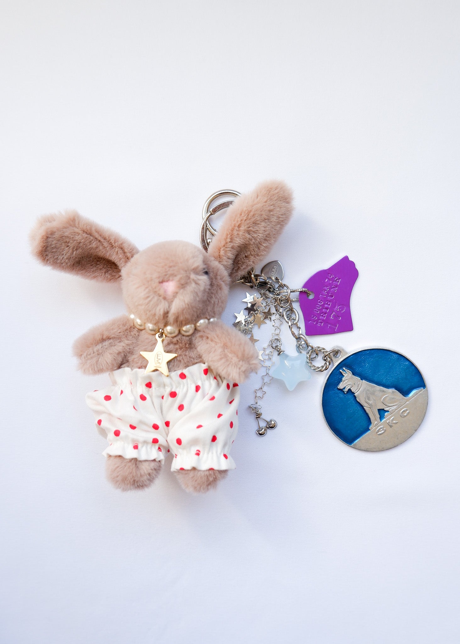 【Exclusive】Dress Up! Petite Mews One of a Kind Bag Charm / Brown 175