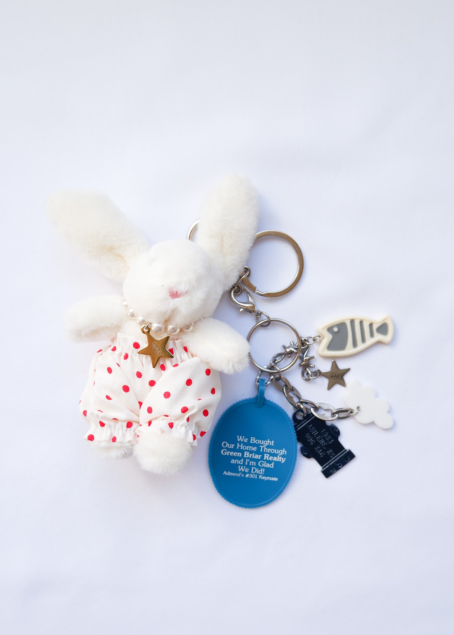 【Exclusive】Dress Up! Petite Mews One of a Kind Bag Charm / White 490