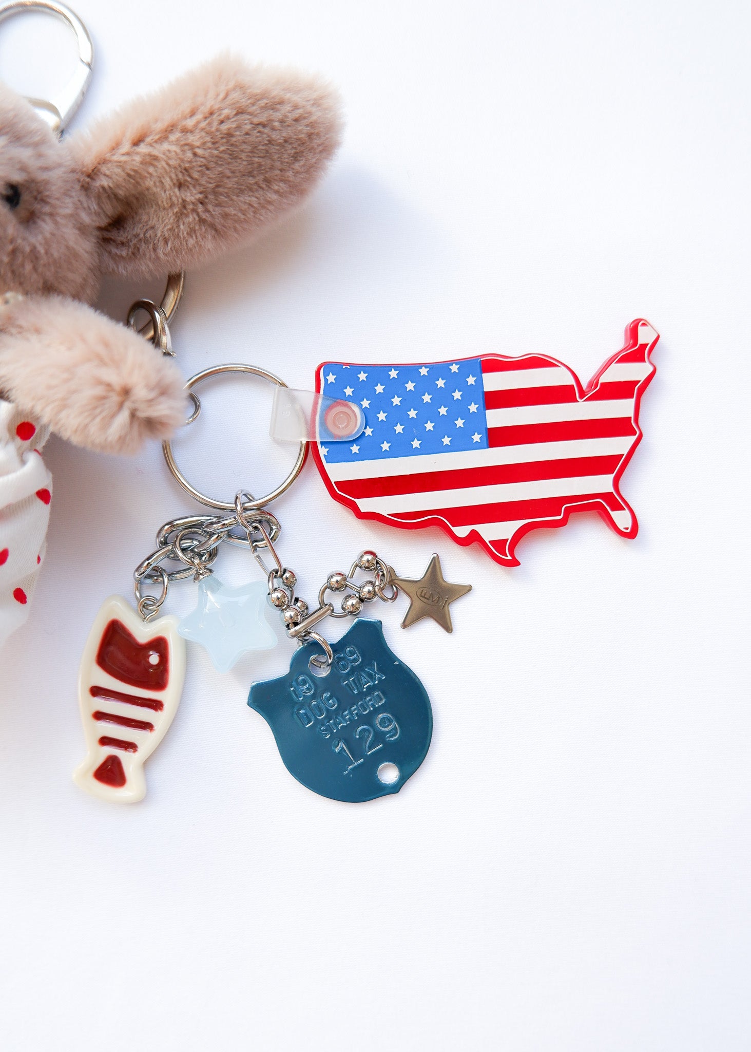 【Exclusive】Dress Up! Petite Mews One of a Kind Bag Charm / Brown 129