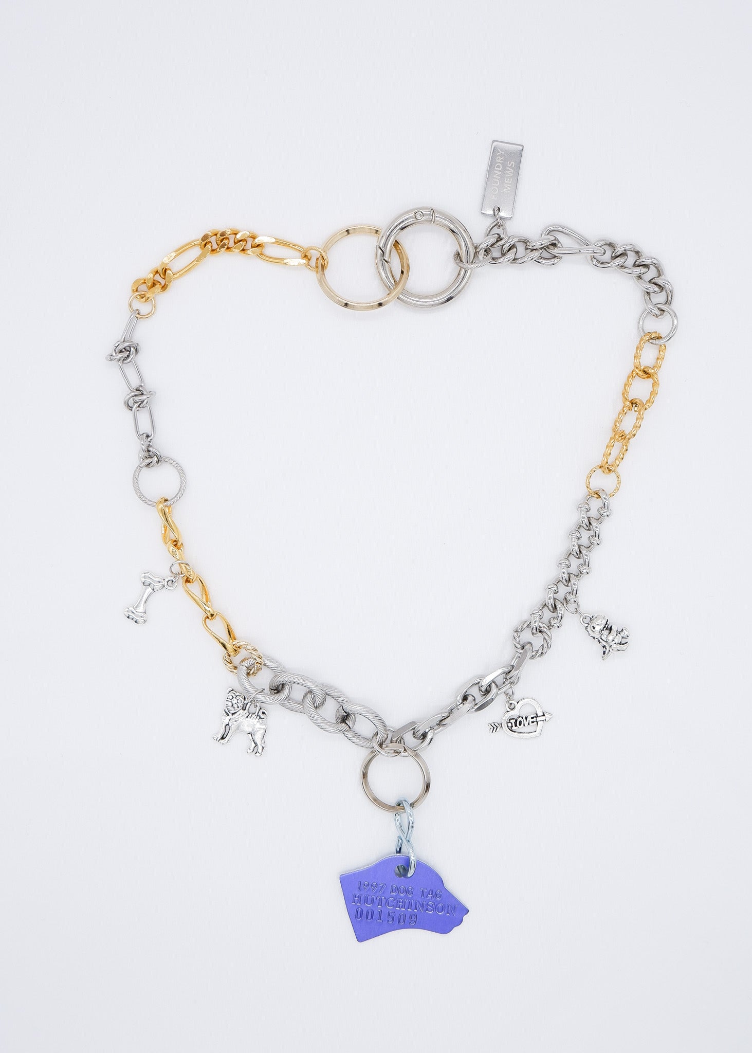 新品未使用】FOUNDRY MEWS ♡⃜ Heart necklace - ネックレス